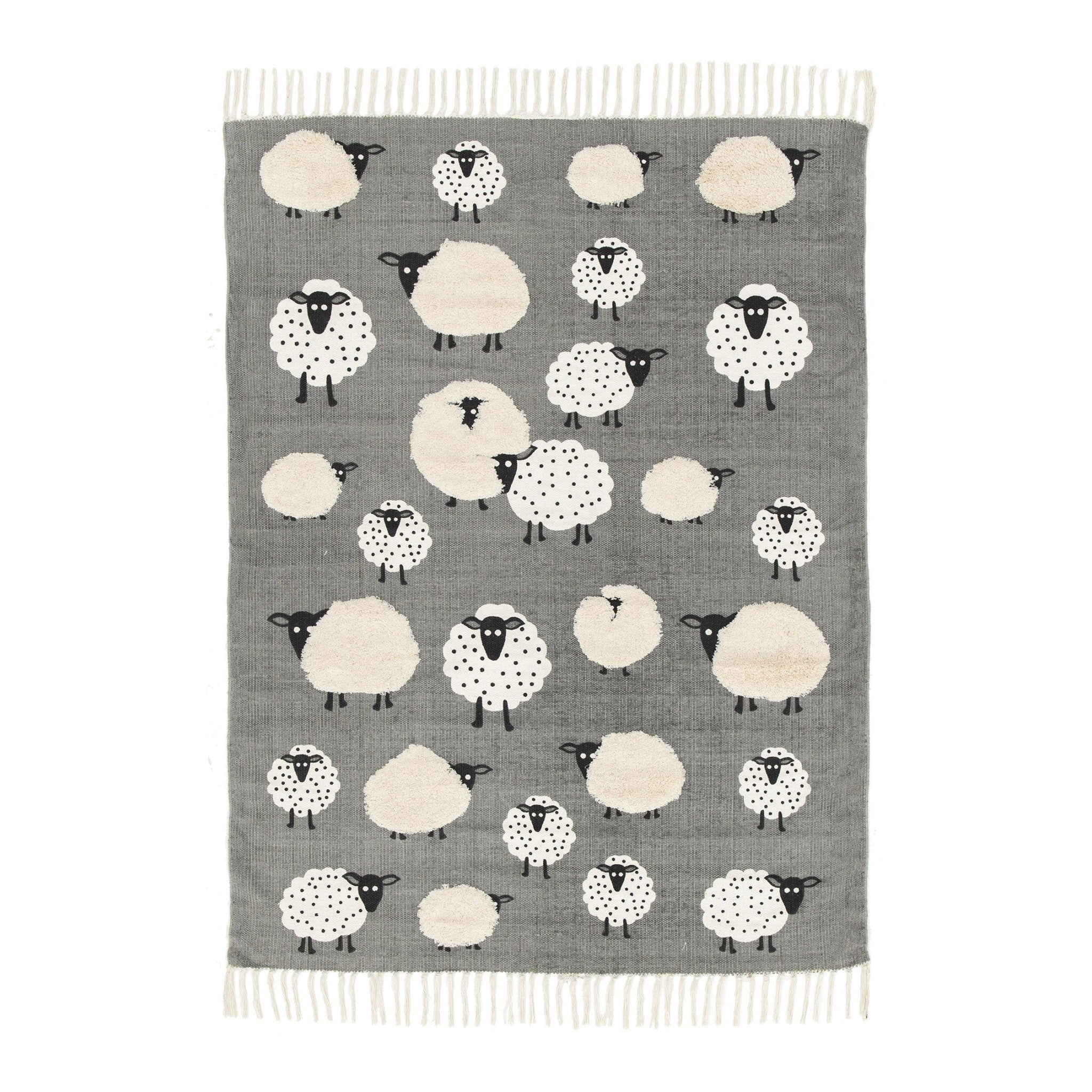 Tapis enfant en coton PETITS MOUTONS, AFK LIVING