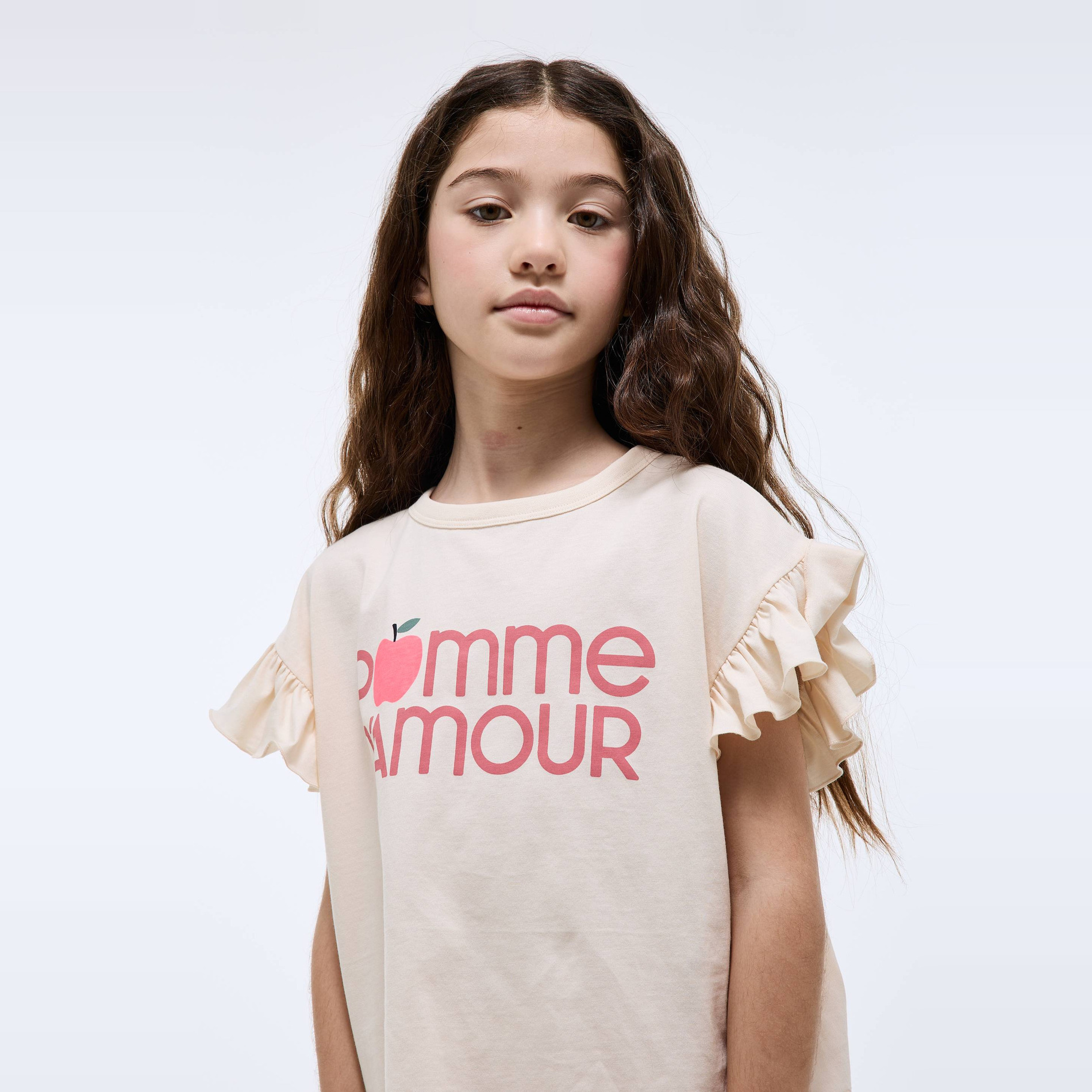 Tee-shirt à inscription en coton, MONOPRIX