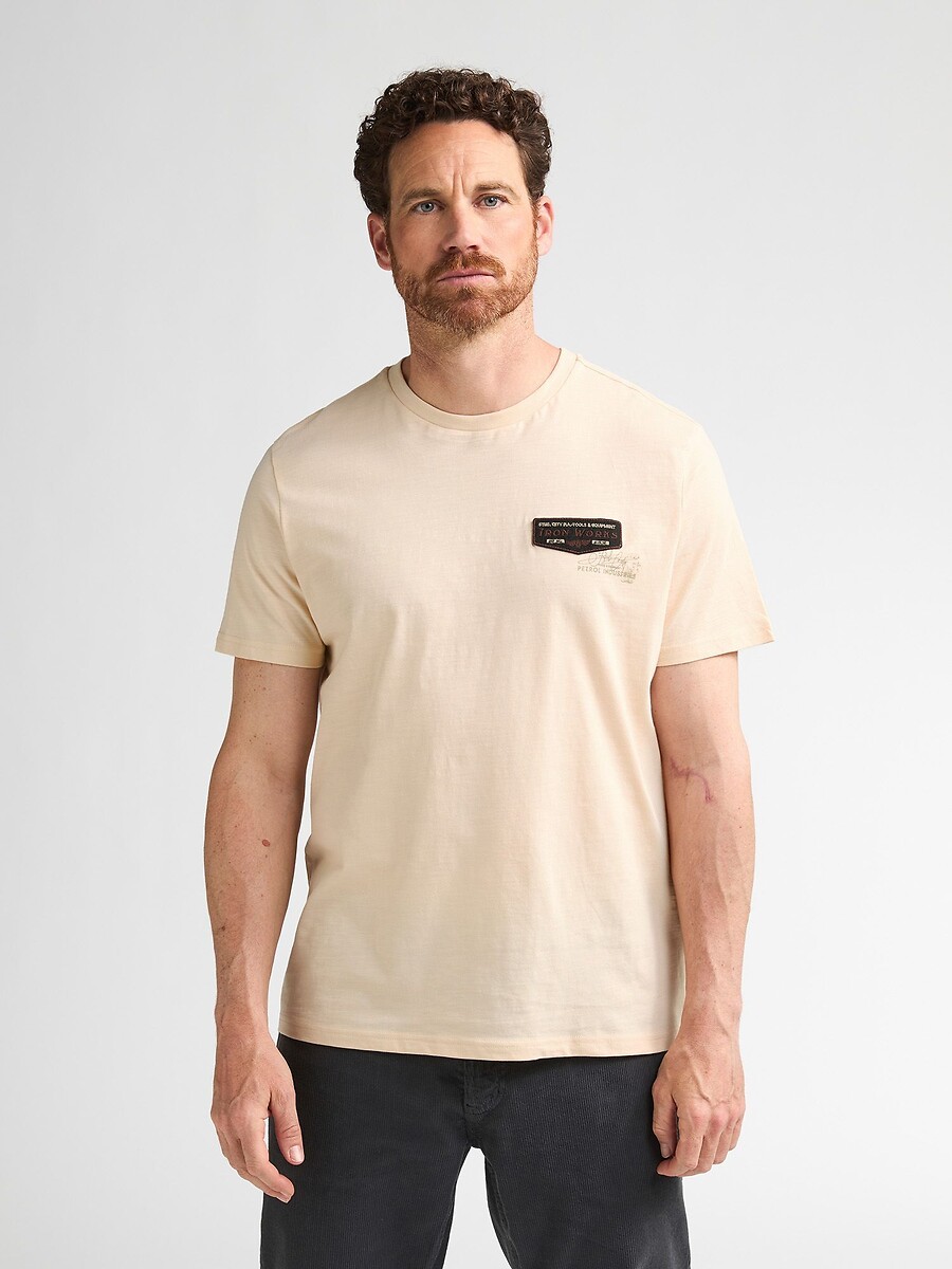 T-shirt met korte mouwen en ronde hals, PETROL INDUSTRIES