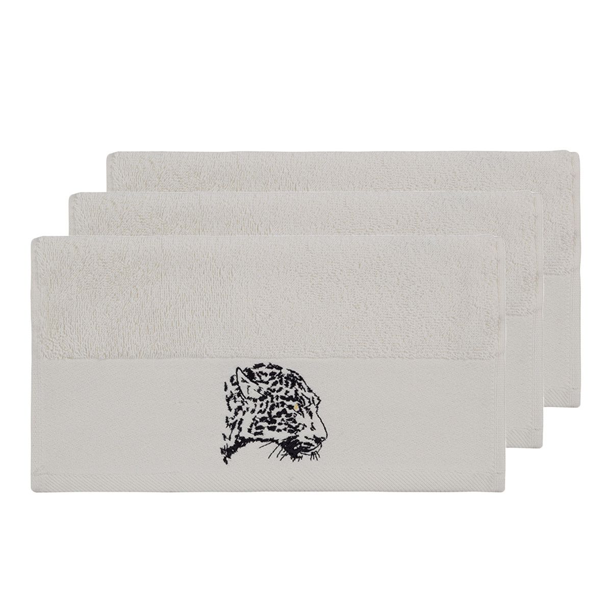 Serviette de bain coton bio (30 x 50 cm) Garance Terracotta - Linge