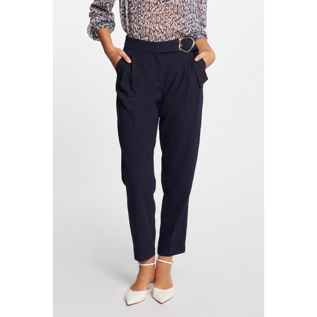 Pantalon fluide online droit