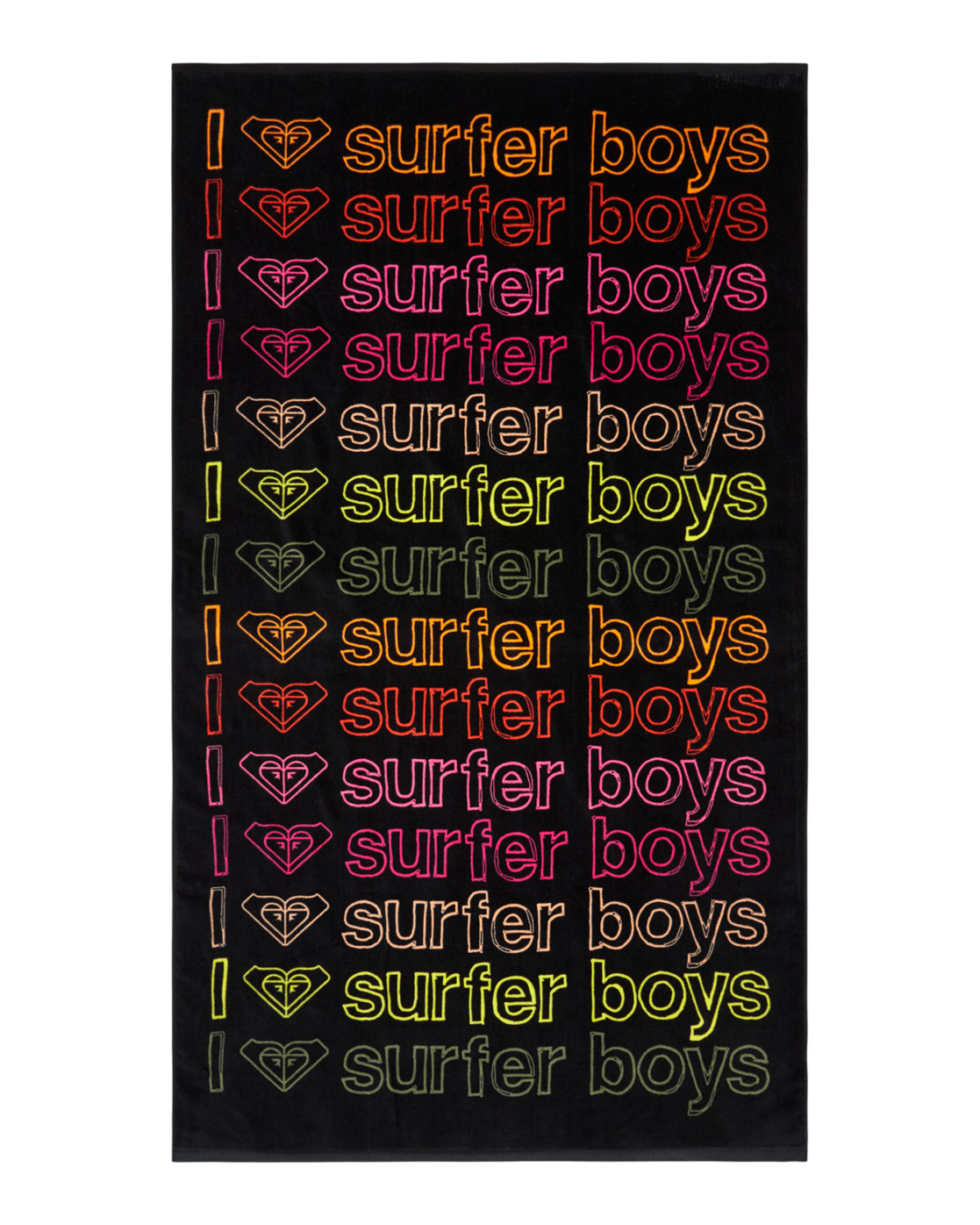Serviette de plage COLD WATER MESSAGE., ROXY