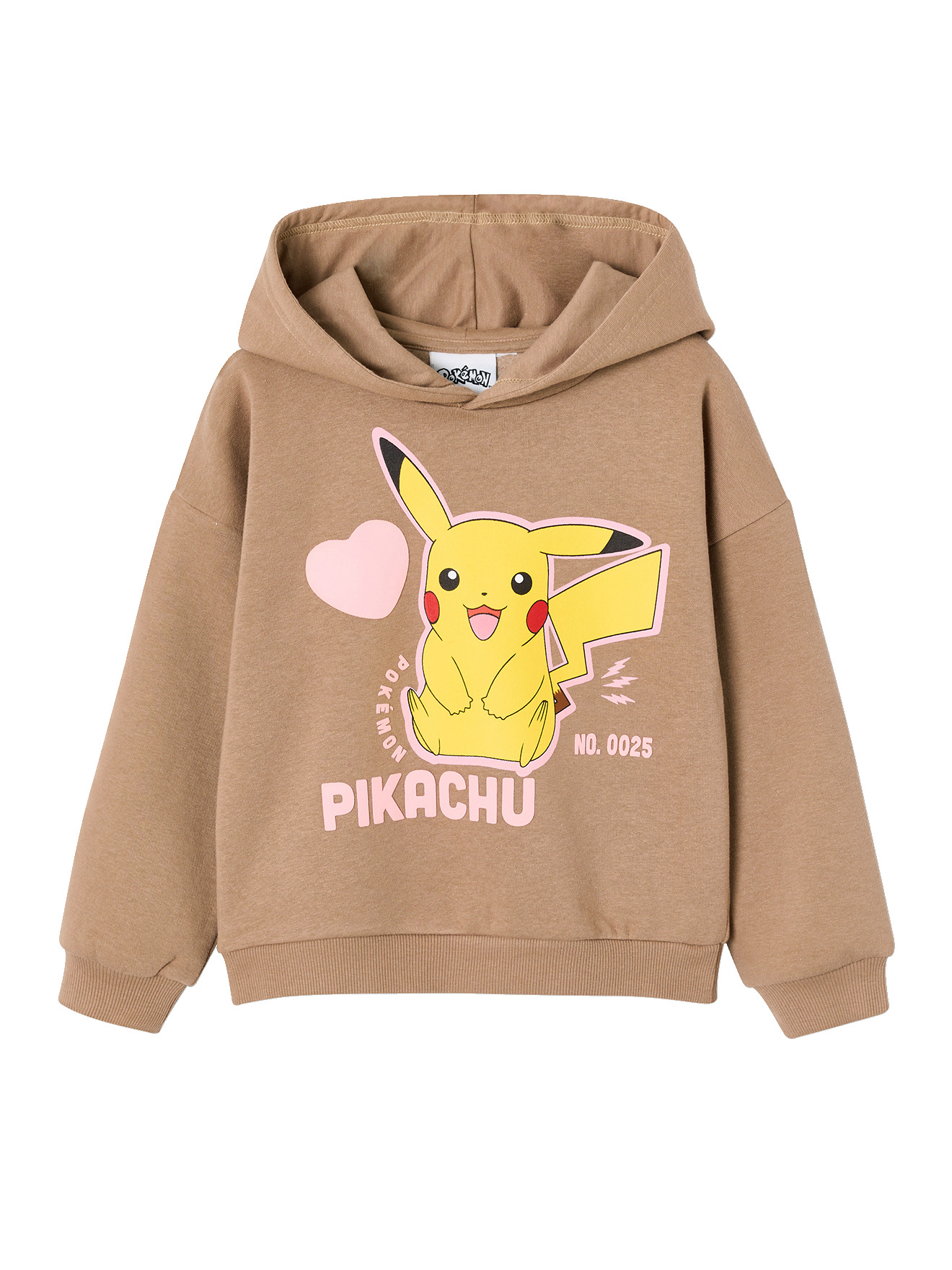 Sweat à capuche Pikachu POKEMON, VERTBAUDET