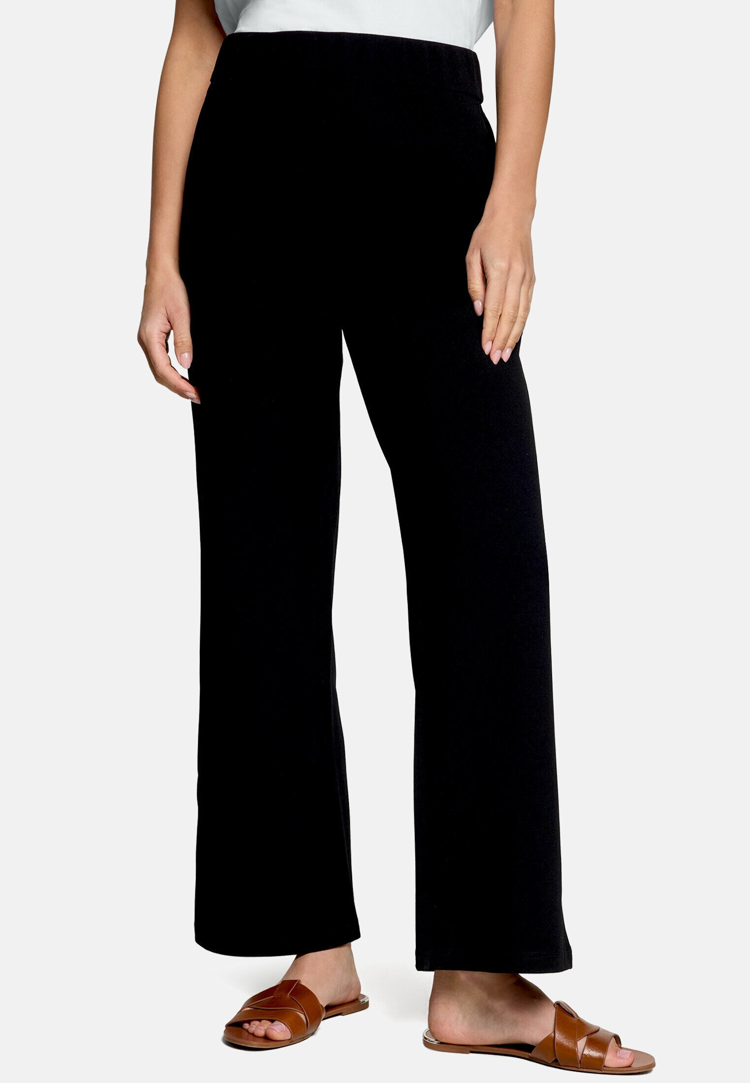 Pantalon basique de longueur 7/8, ZERO