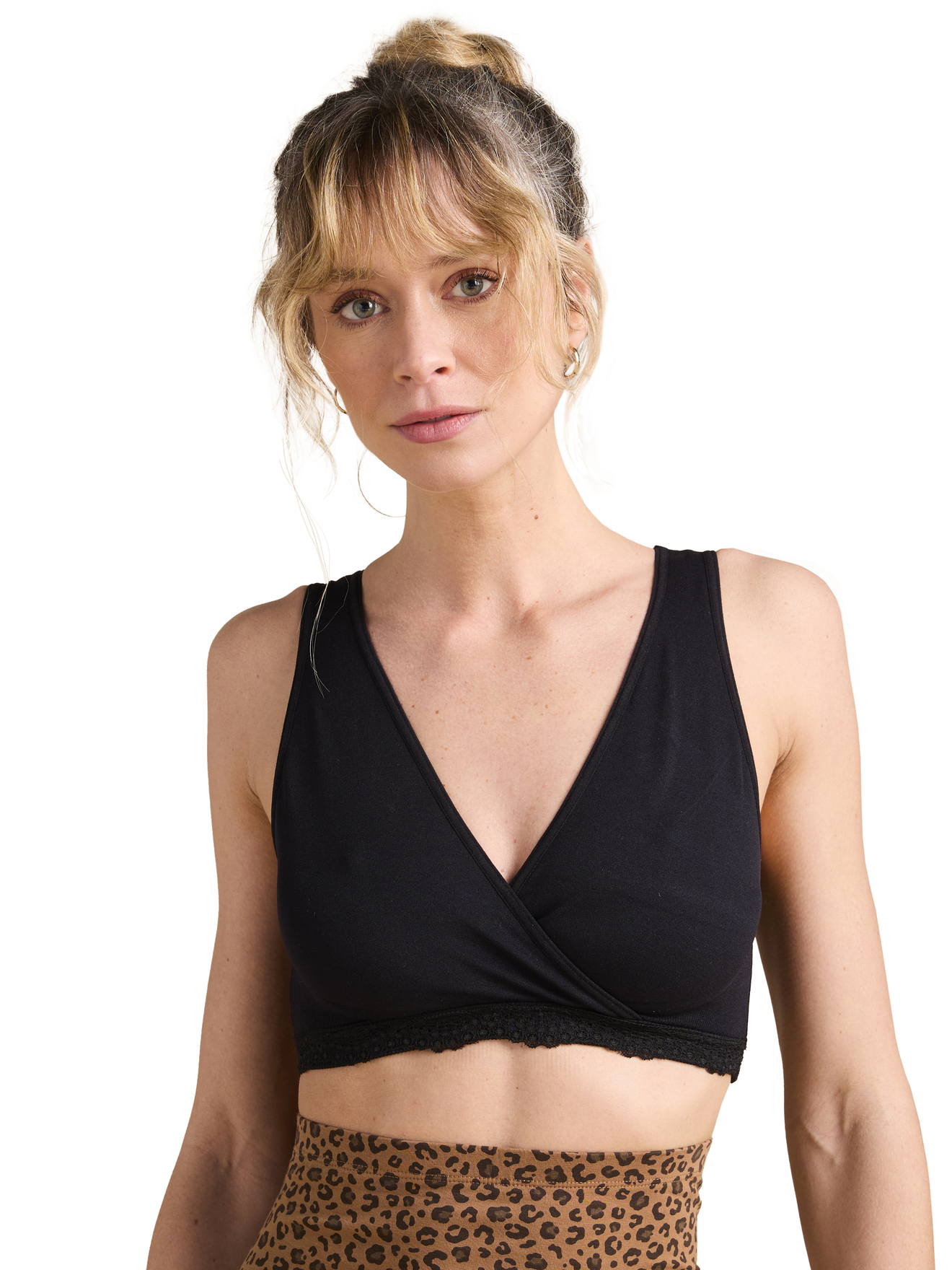 Lot de 2 brassières d'allaitement croisées sans couture, ENVIE DE FRAISE