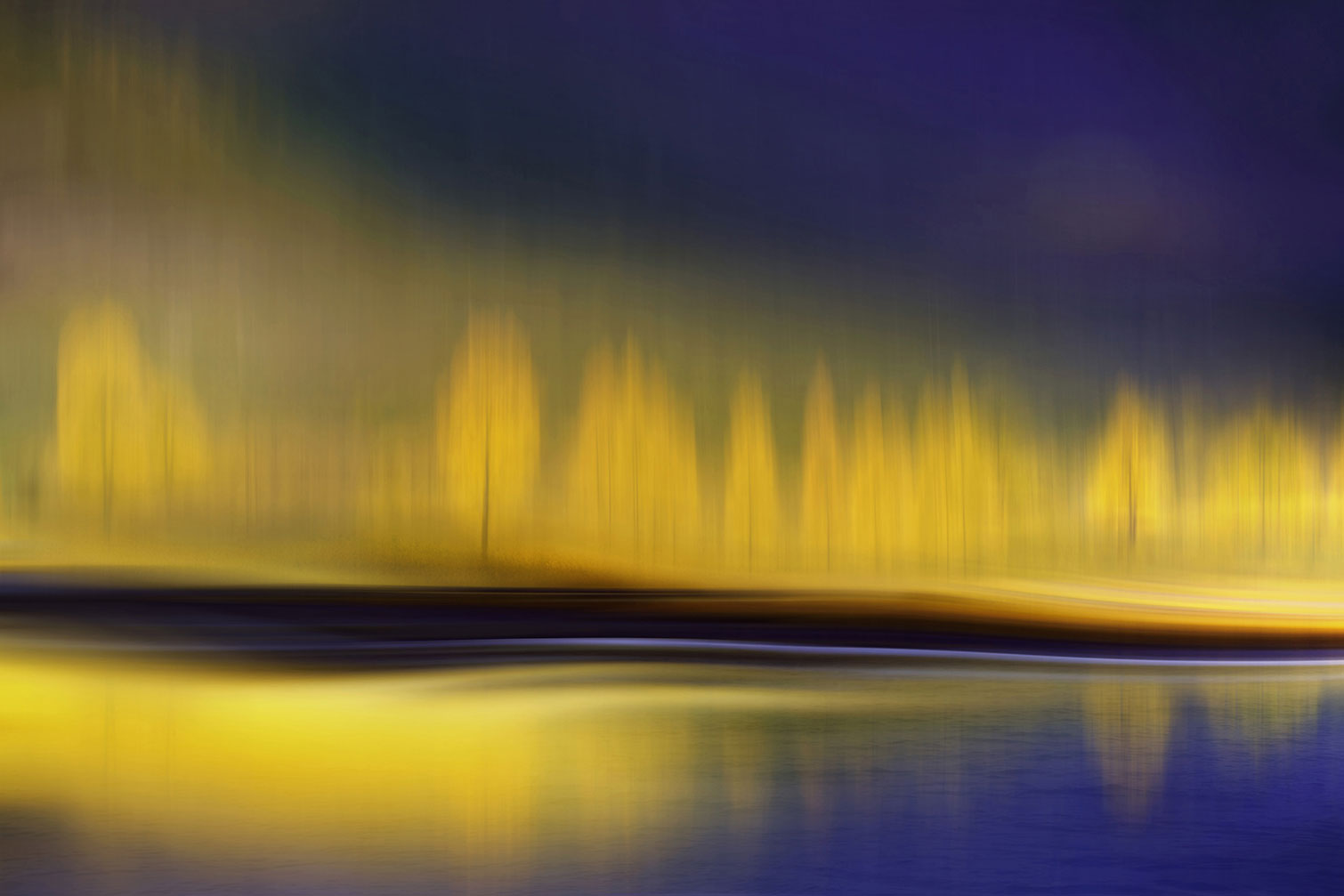 Tableau la nuit jaune, HEXOA