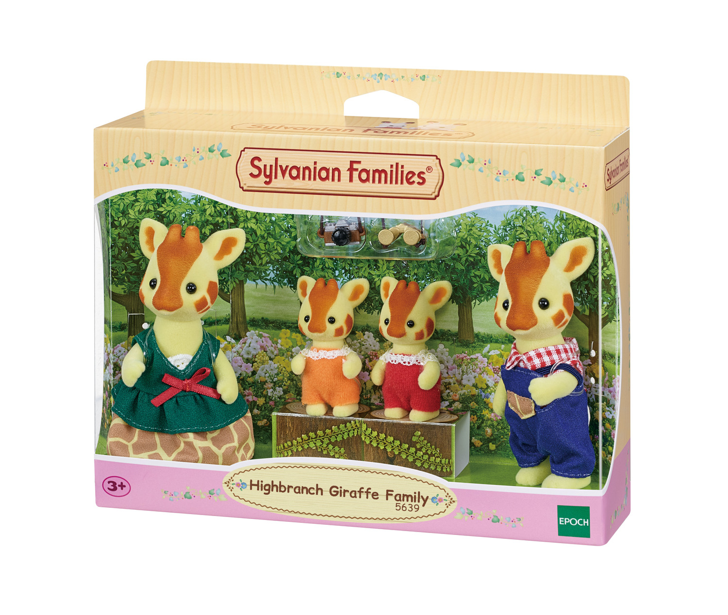 5639  La famille girafe, SYLVANIAN FAMILIES