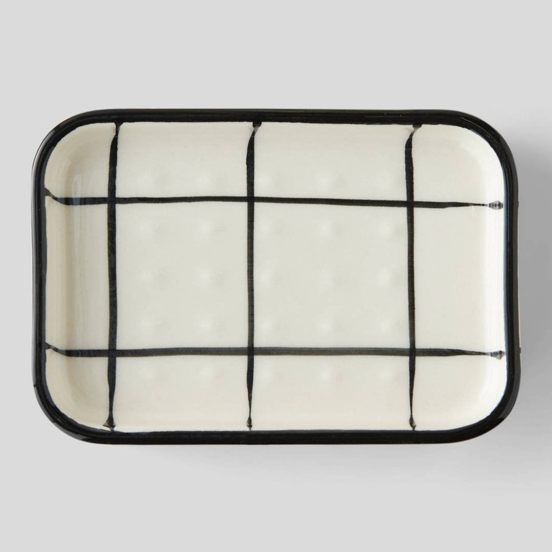 Porte savon rectangulaire en céramique, MONOPRIX MAISON