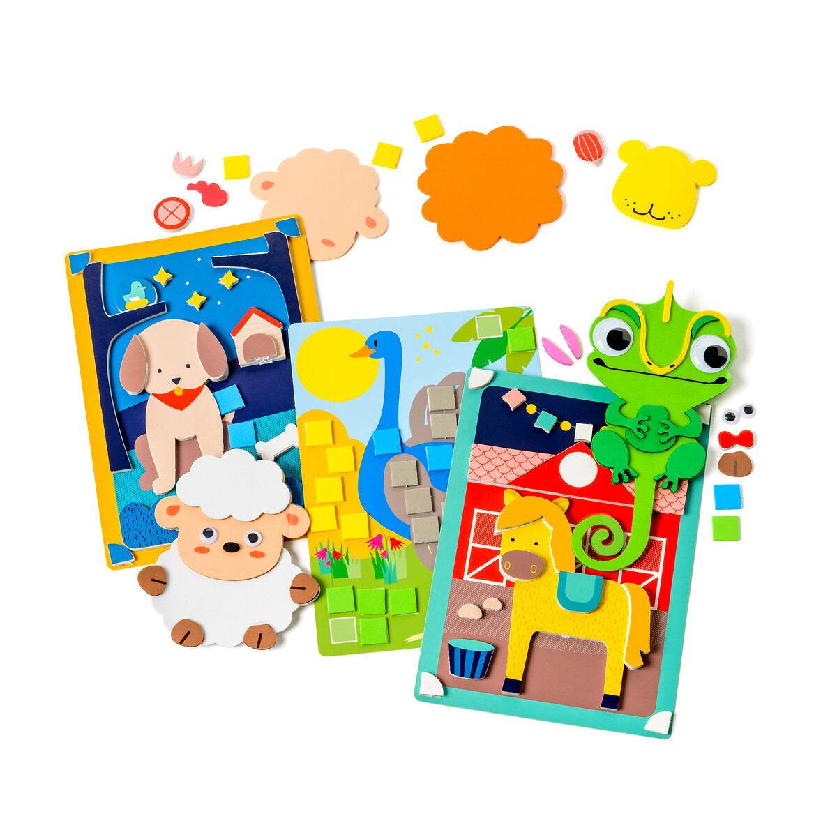 Coffret créatif multi-activités animaux 0687575, OXYBUL 