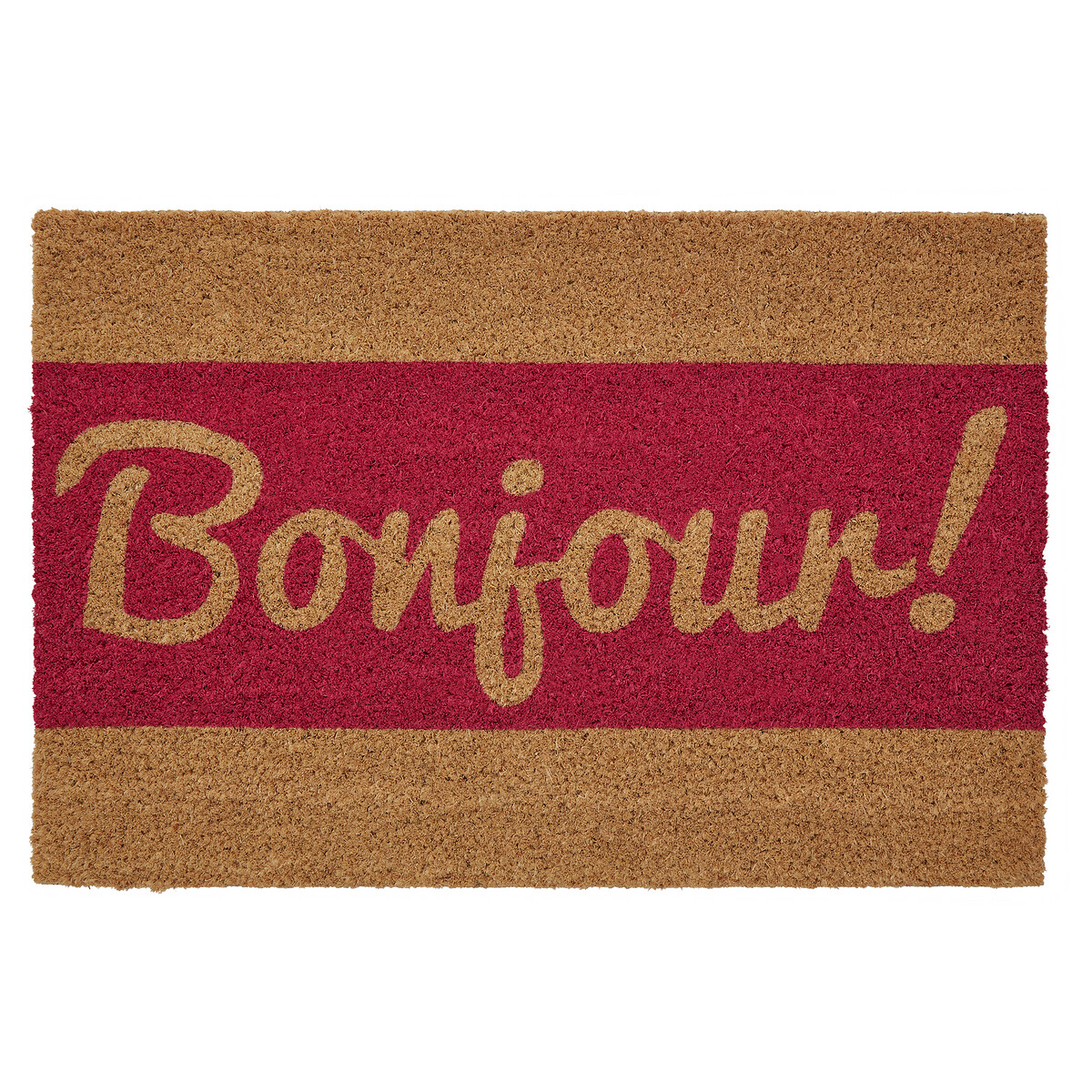 Bonjour Coir Doormat, SO'HOME