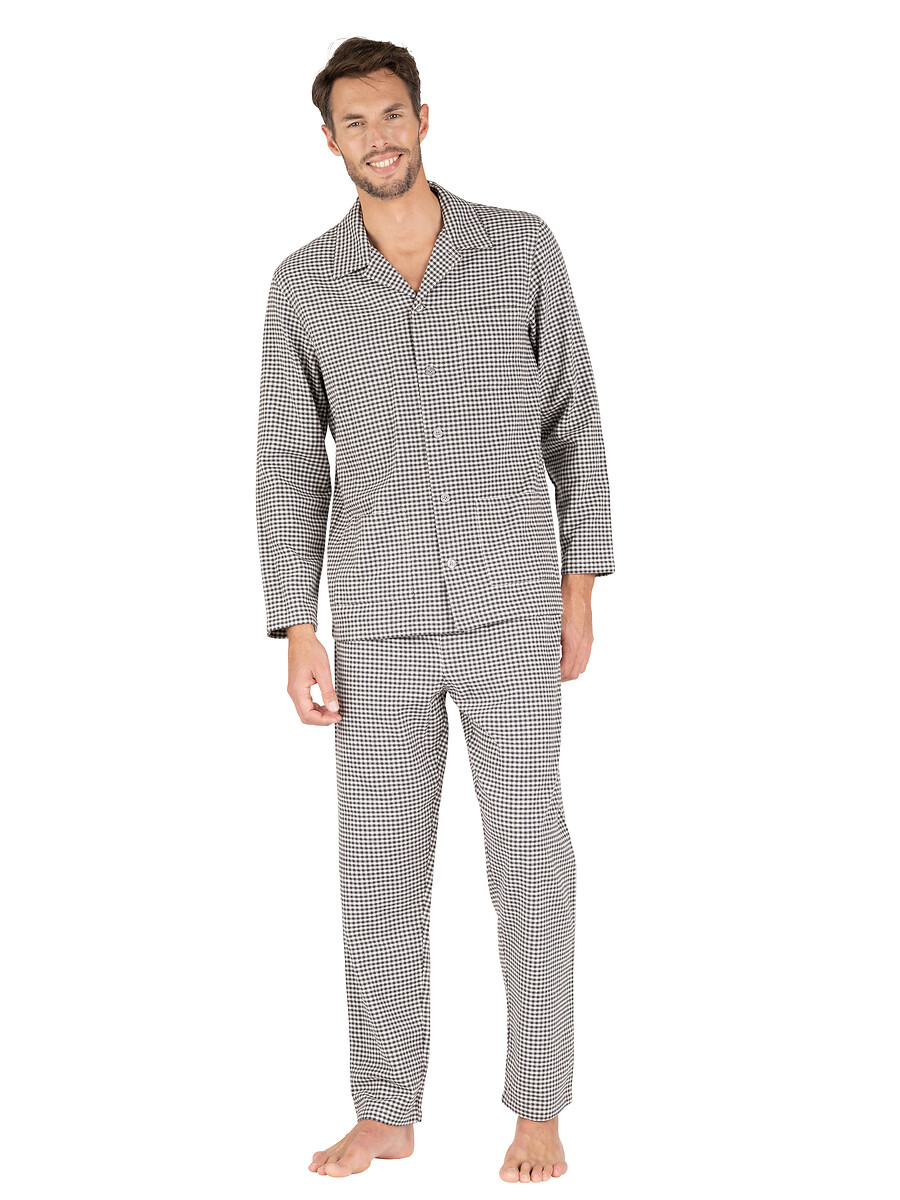 Pyjama met overhemdkraag, EMINENCE