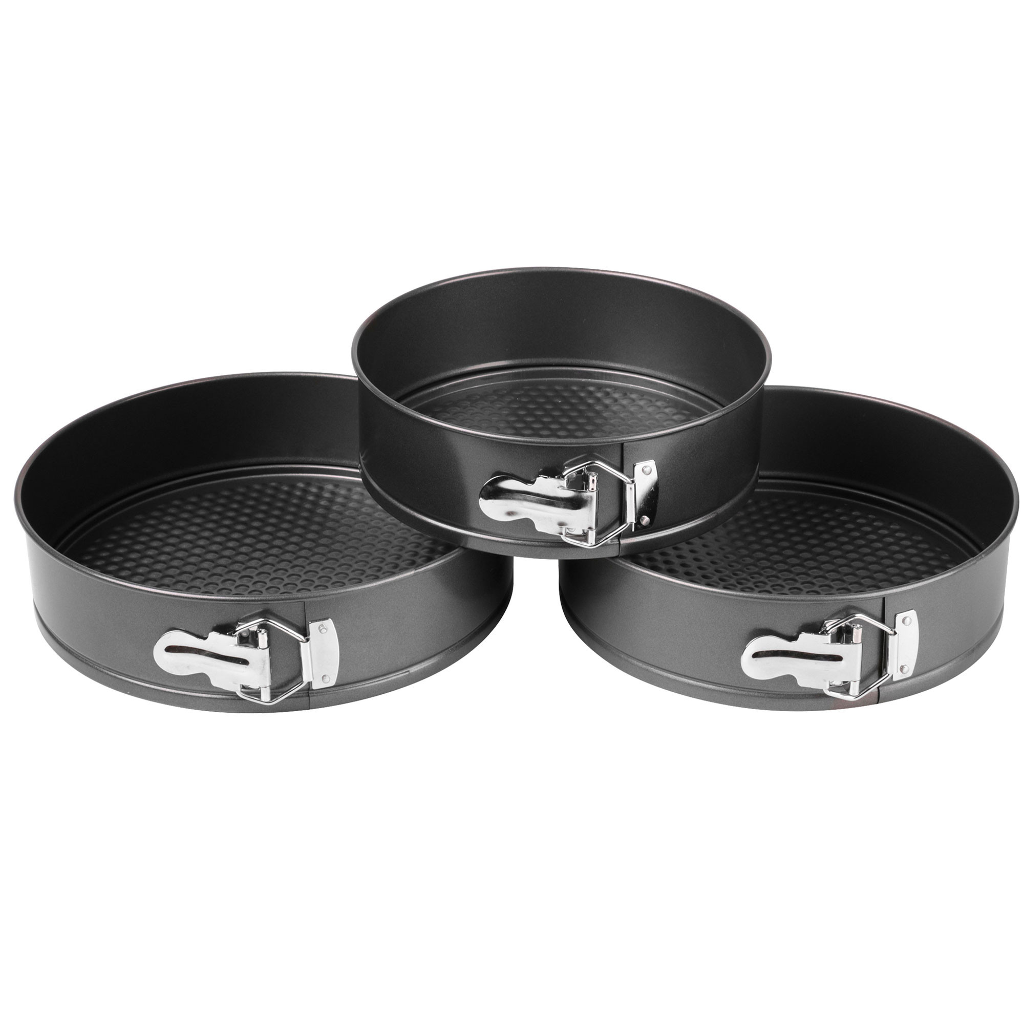 Set de 3 moules à gâteaux à charnières 26x26x7cm, WADIGA