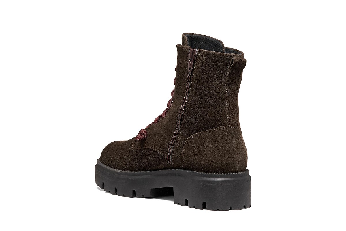 GEOX Botines de ante con cordones KLARGENA — photo 4