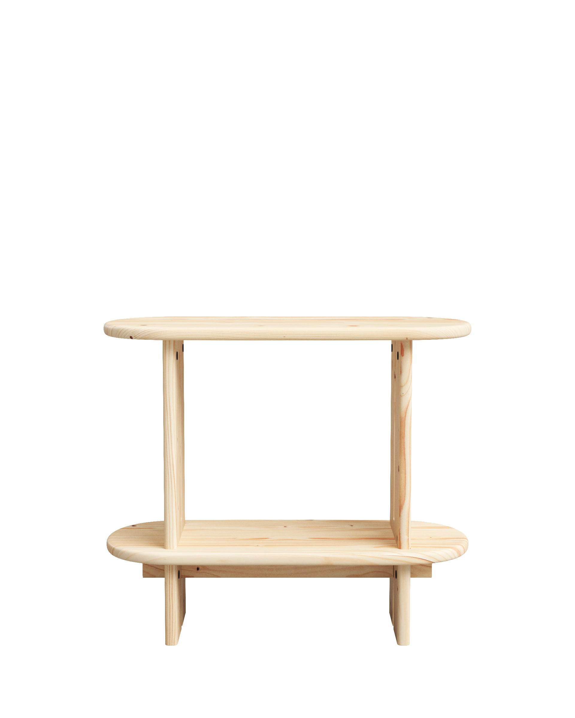 Table d’appoint sapin beige 70 cm - AUREA, HANNUN