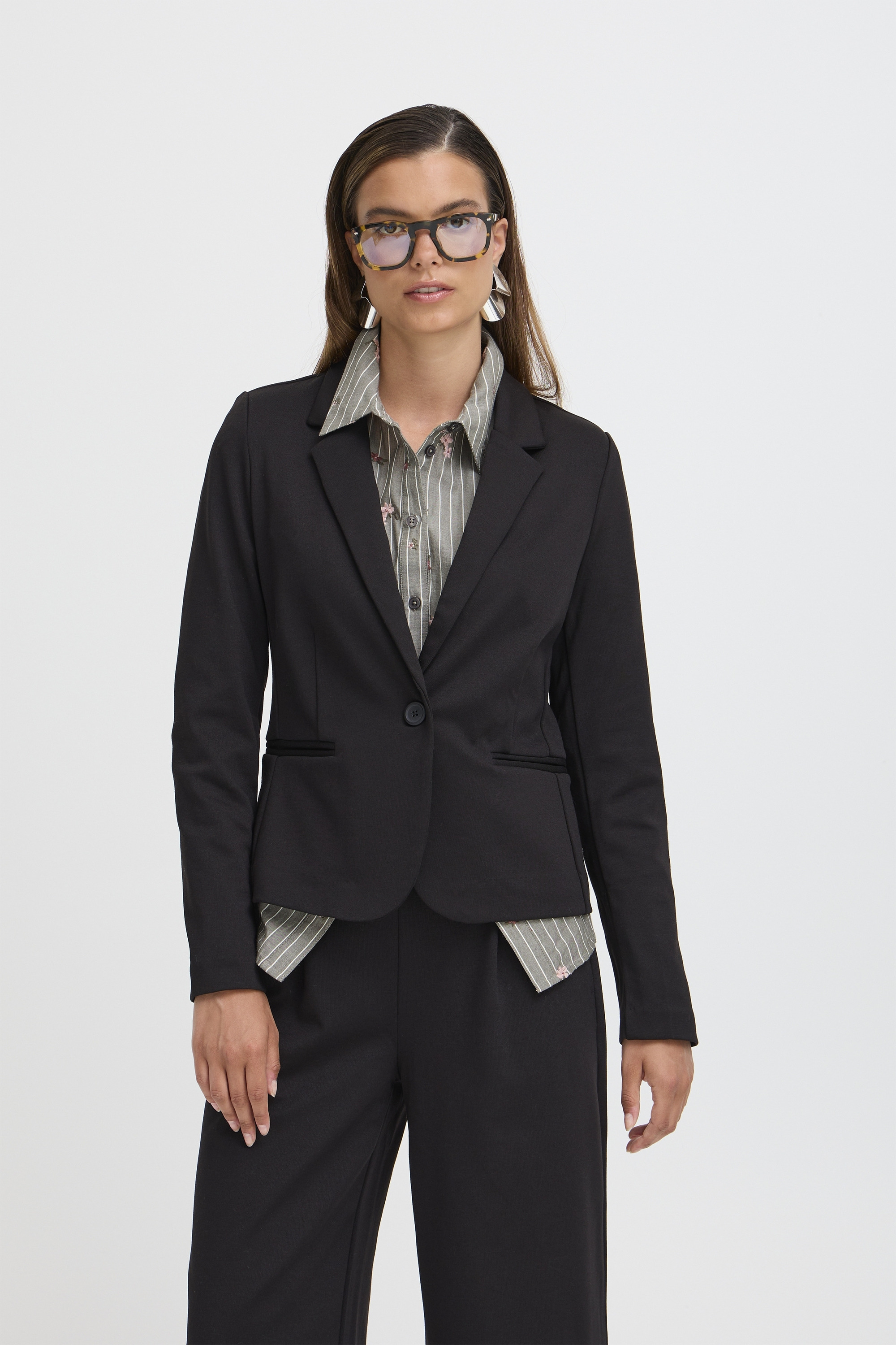 Blazer classique à manches longues, B.YOUNG