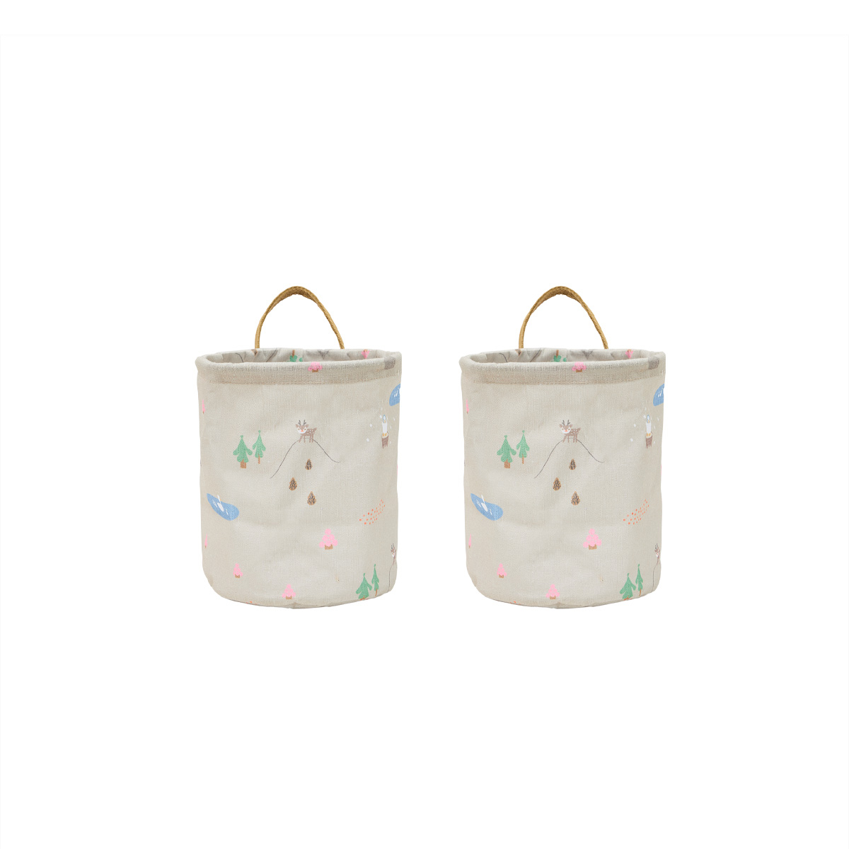 Petit panier de rangement, lot de 2 MINI, OYOY LIVING DESIGN