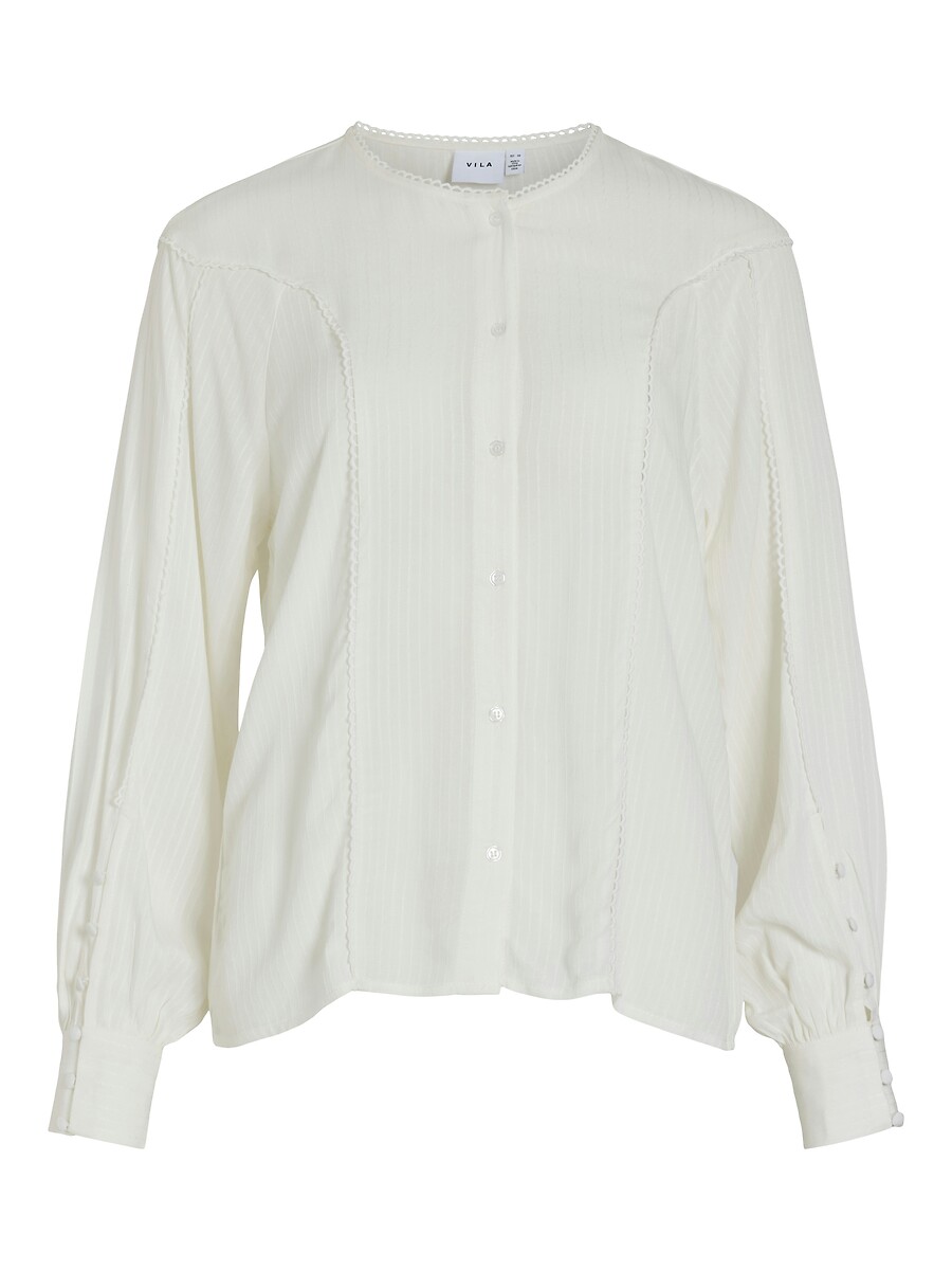 Blouse fluide, col brodé, VILA