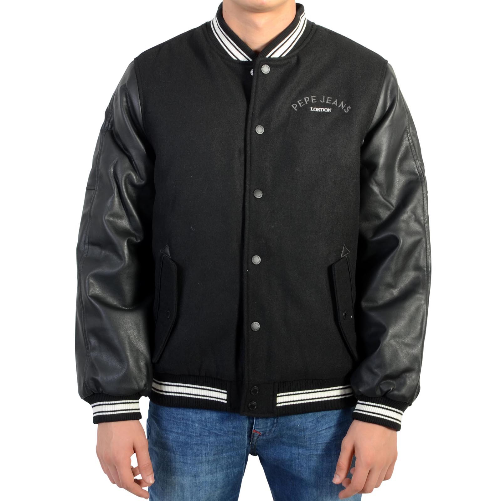 Blouson  Riley JR Black, PEPE JEANS