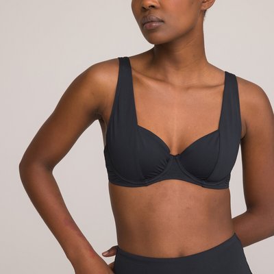 Recycled Demi-Cup Bikini Top LA REDOUTE COLLECTIONS