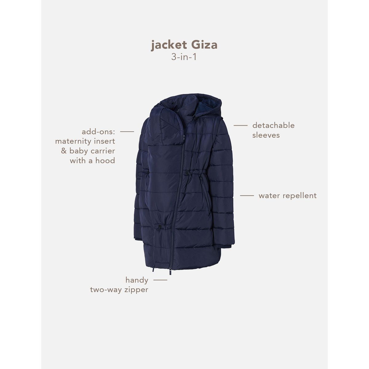 Manteau grossesse clearance noppies