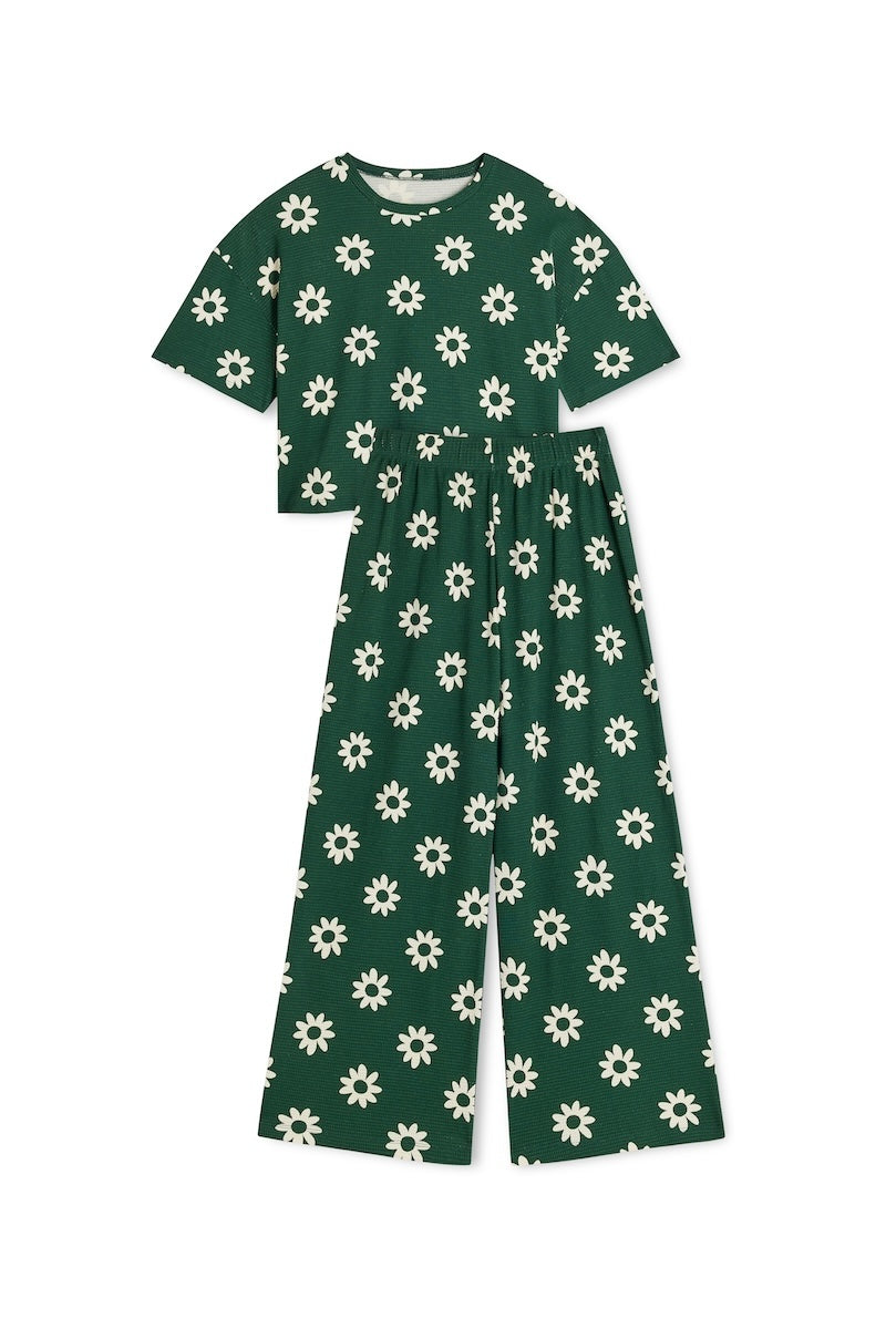 Pyjama Long Gaufré Coton BIO, WE ARE JOLIES