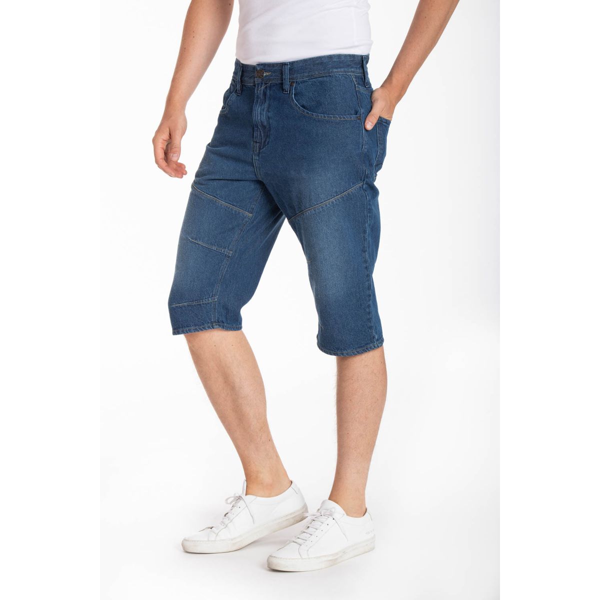 Pantacourt denim homme La Redoute