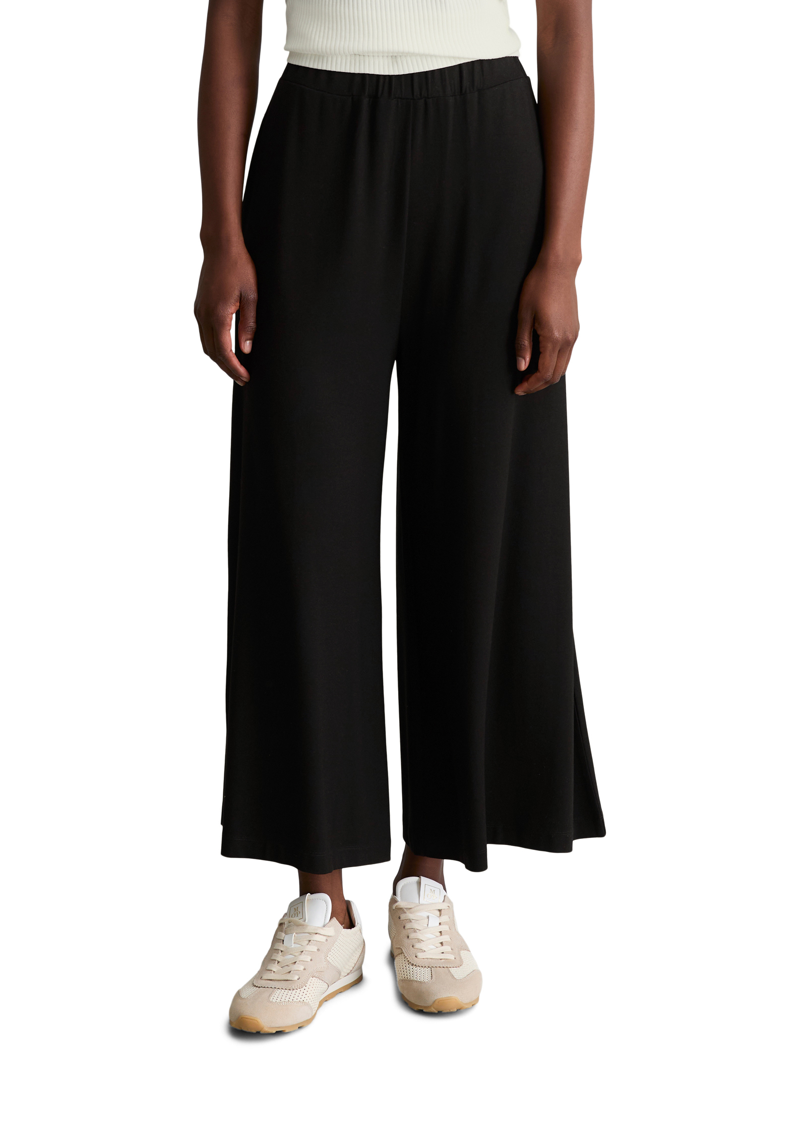 Pantalon large en jersey en LENZING™ ECOVERO™, MARC O’POLO DENIM