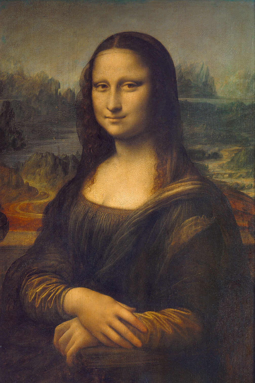 Tableau La joconde par Leonard De Vinci, HEXOA