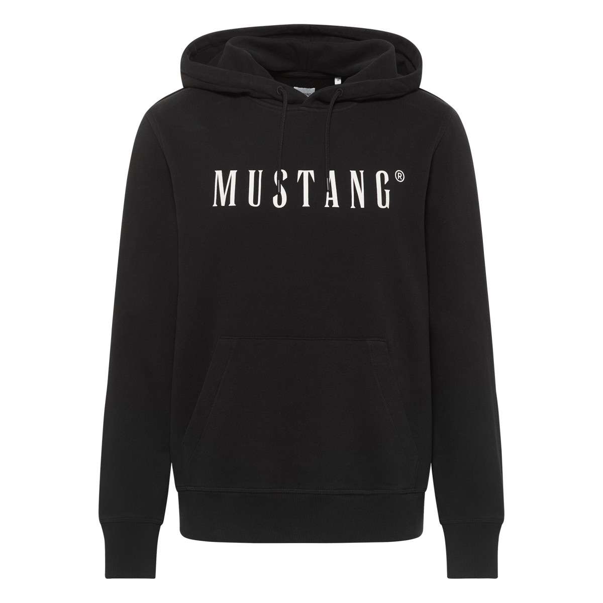 Sweat à capuche coton col à capuche droit BRONSON, MUSTANG