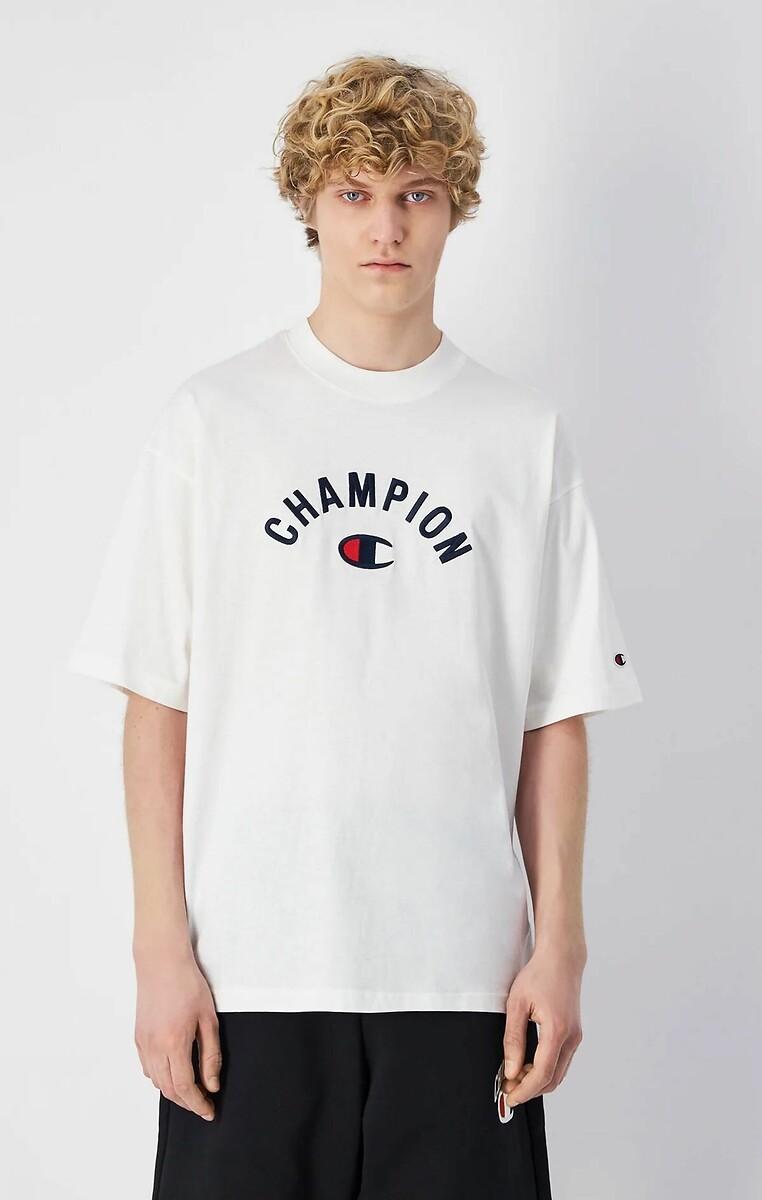 LOHEN HALF SLEEVE T-SHIRT ホワイト Merz B. Schwanen 206 Button Facing Shirt 1/1 Sleeve White