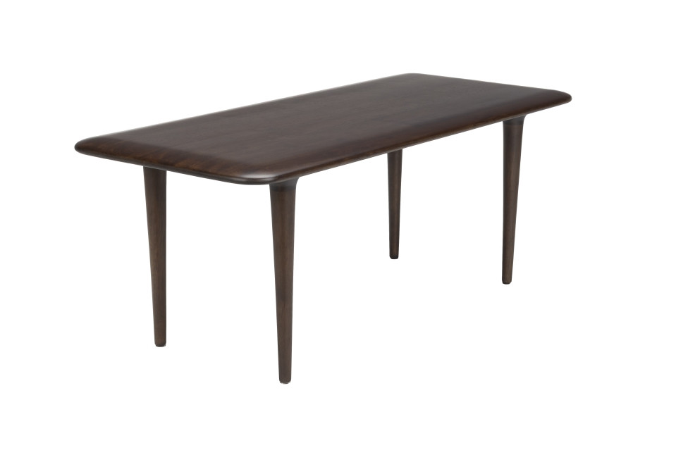 Table basse design carré en bois, L.85 , ELROY, DUTCHBONE