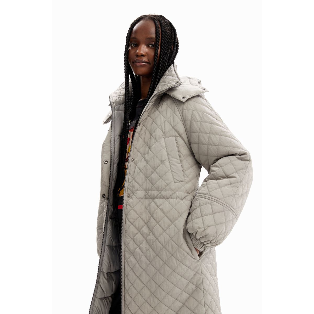 Manteau desigual new arrivals