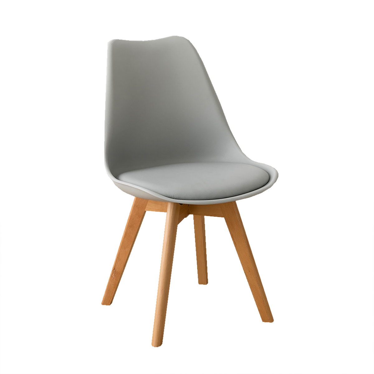Chaise de salle à manger Polipropylène style nordique Beige-SCANDINAVIAN, KENAY