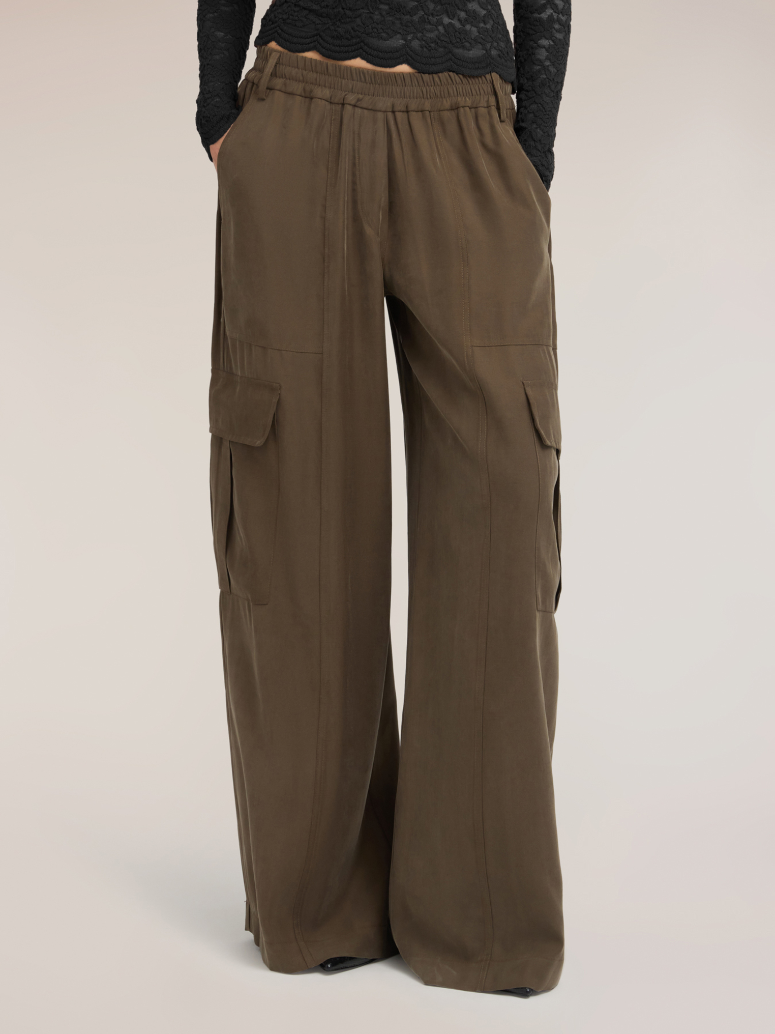 Pantalon cargo palazzo, MOTIVI