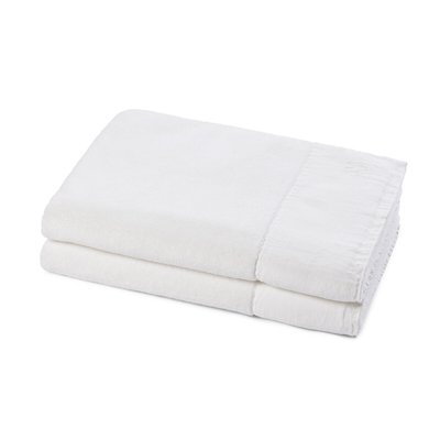 Set of 2 Helmae Organic Cotton Towels AM.PM