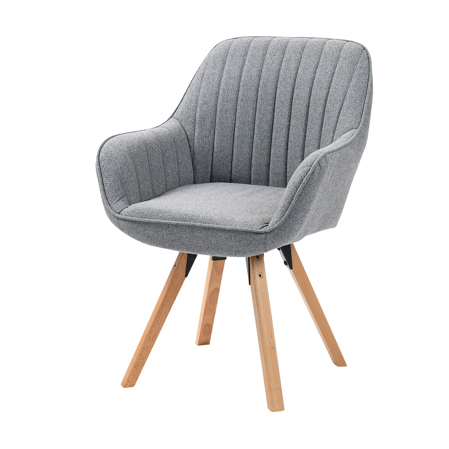 Fauteuil de bureau rotatif style scandinave, CARSONOFFICE, MEUBLES COSY