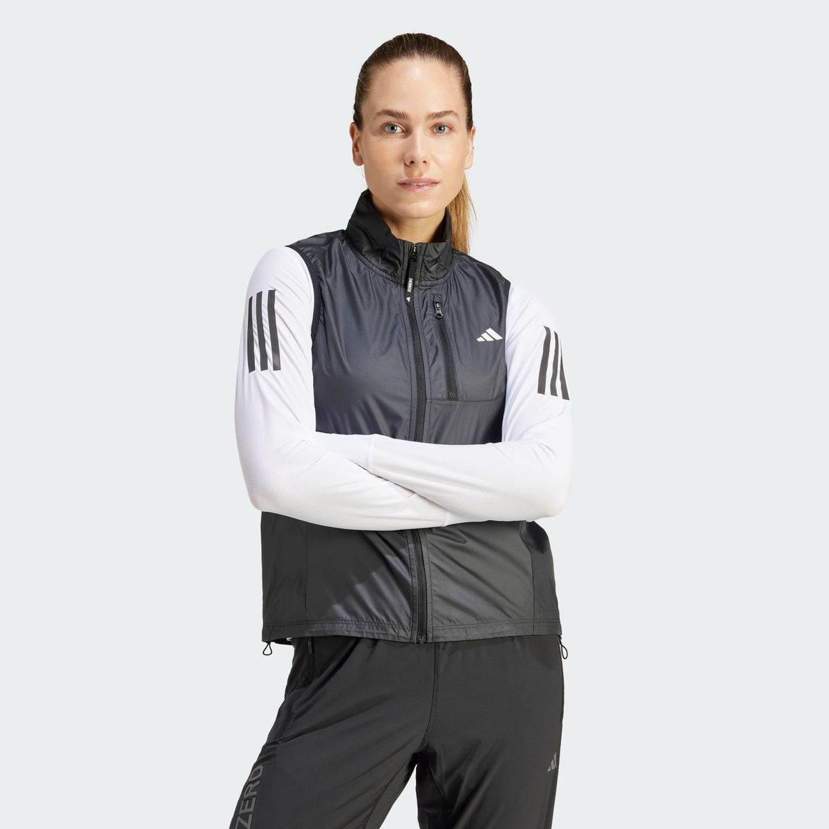 Veste sans manches own the run Adidas Performance La Redoute