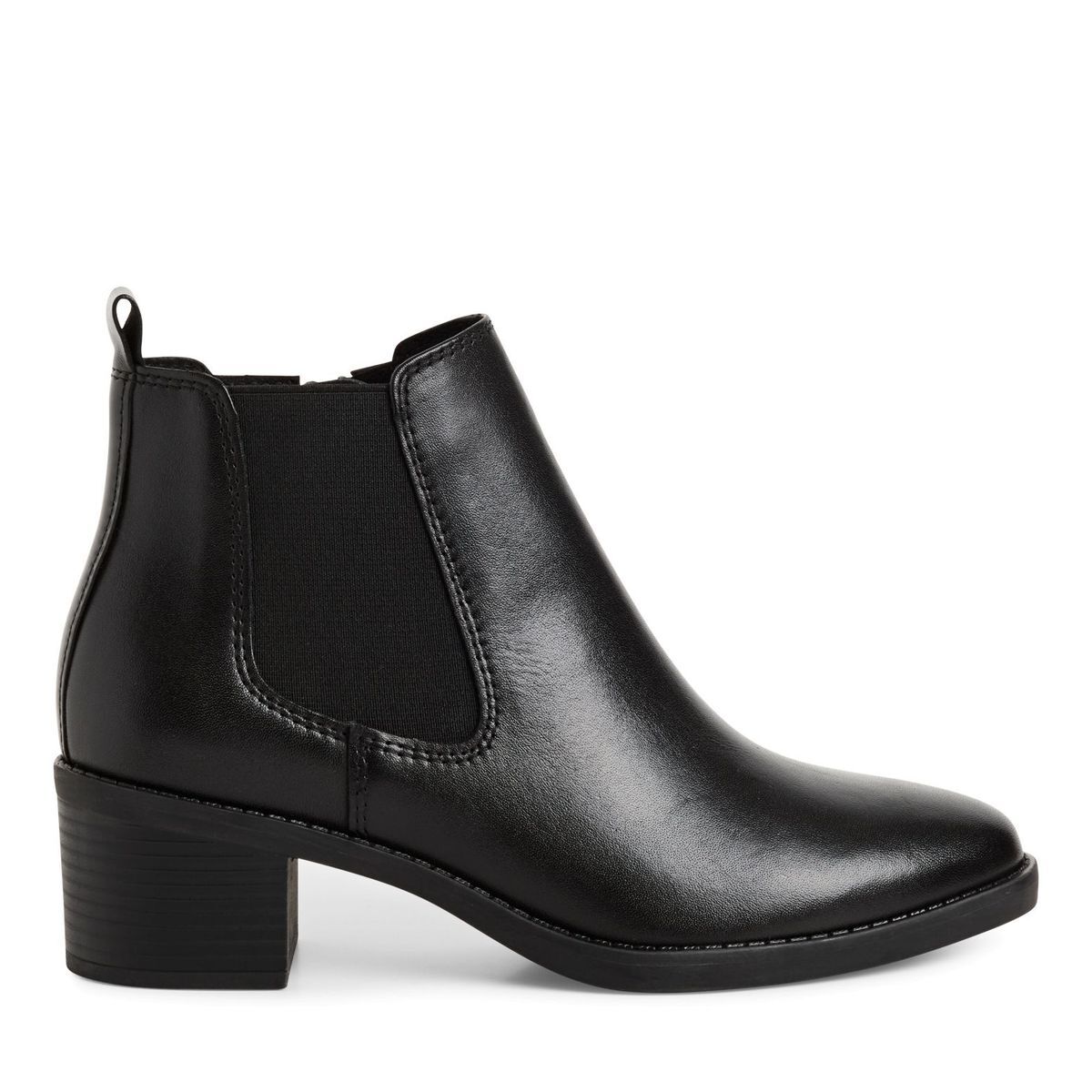 Bottine Chelsea en cuir, MARCO TOZZI