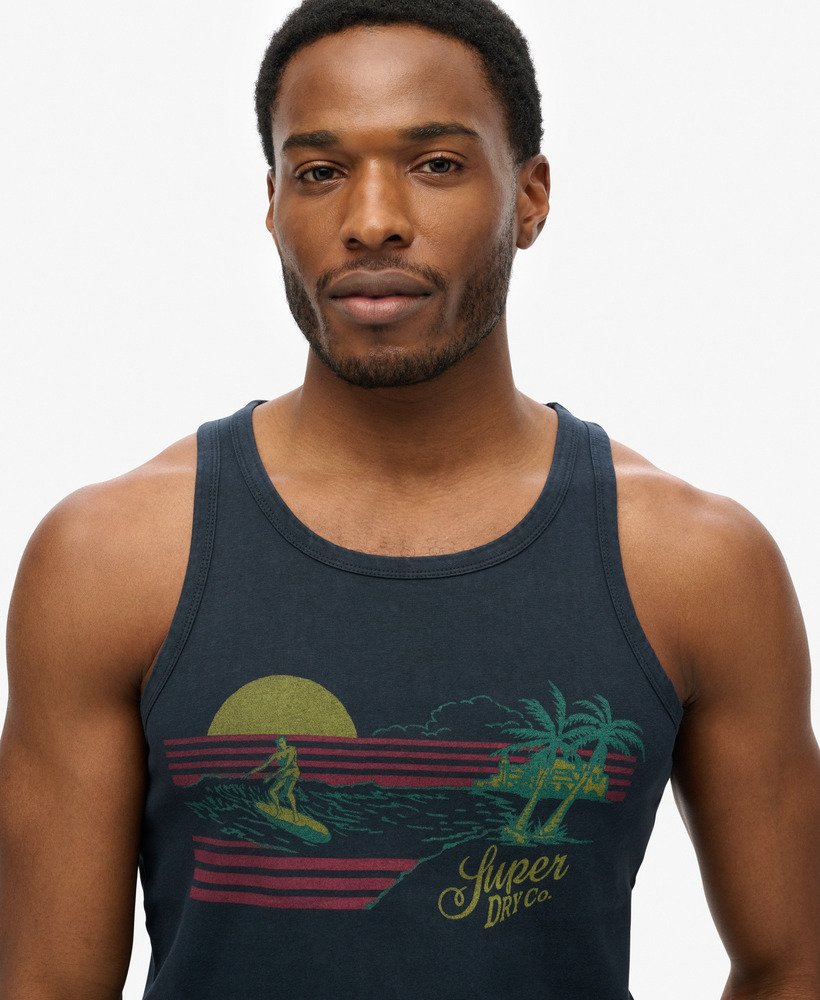 Débardeur rayé Outdoor, SUPERDRY