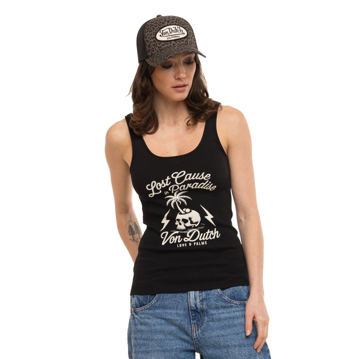 Débardeur coton LOST, VON DUTCH