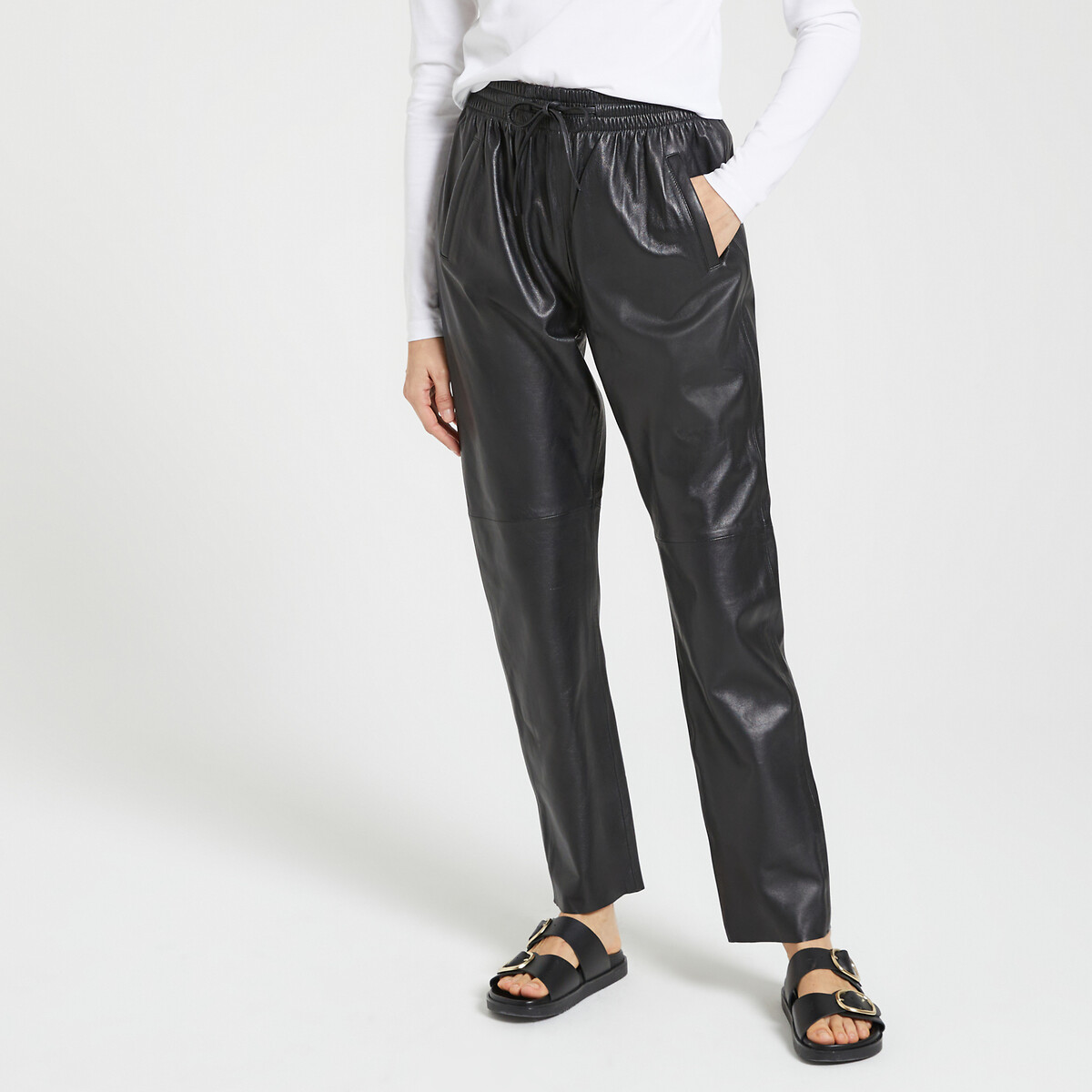 Gift Leather Trousers, Length 26"