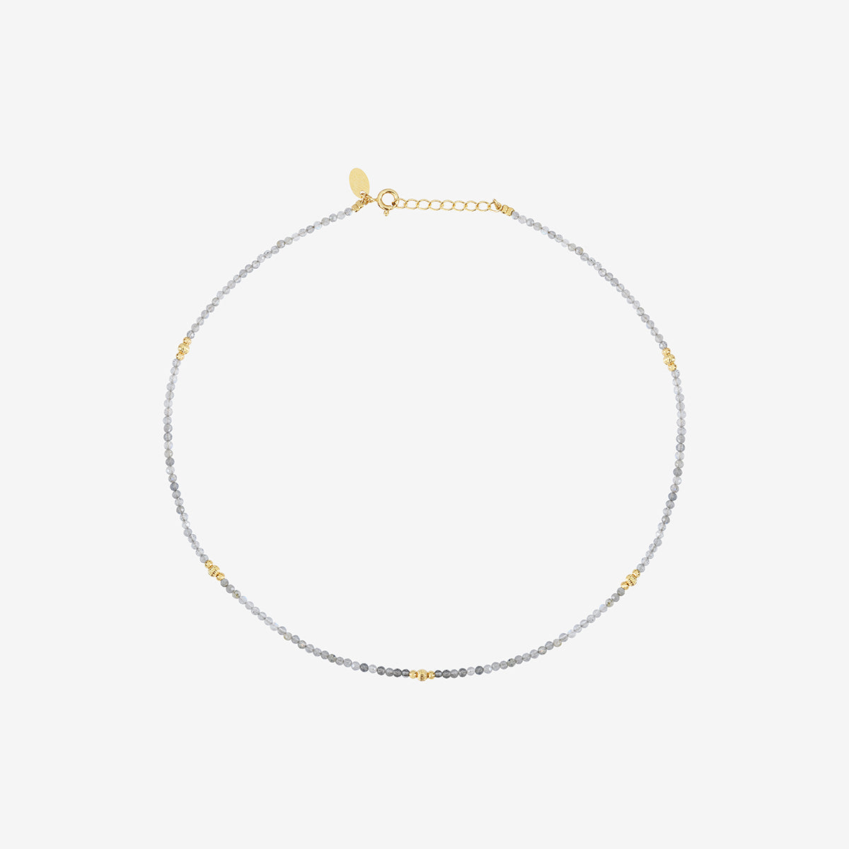 Collier doré labradorite - jeri, CAROLINE NAJMAN