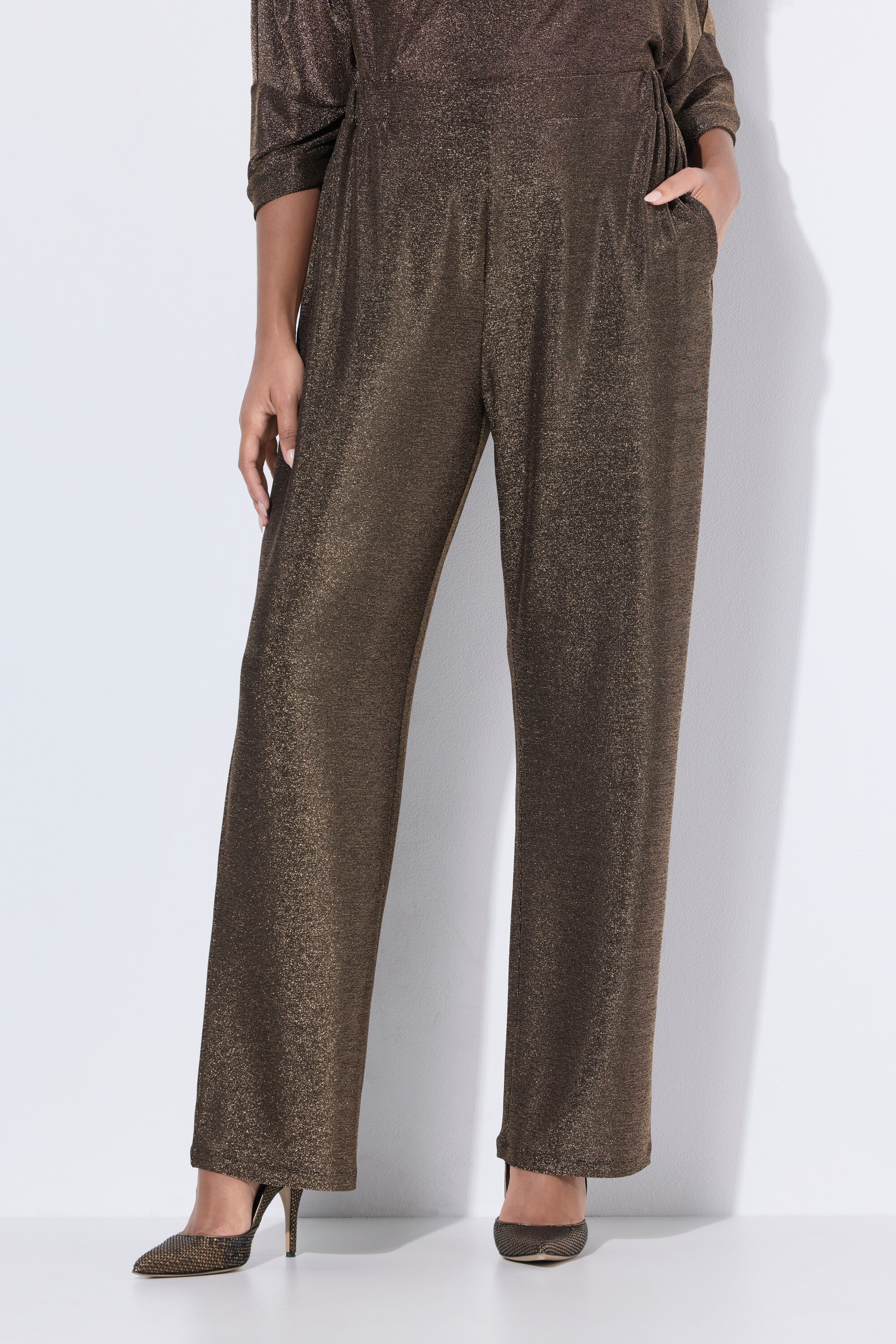 Pantalon à sequins Rose, ULLA POPKEN