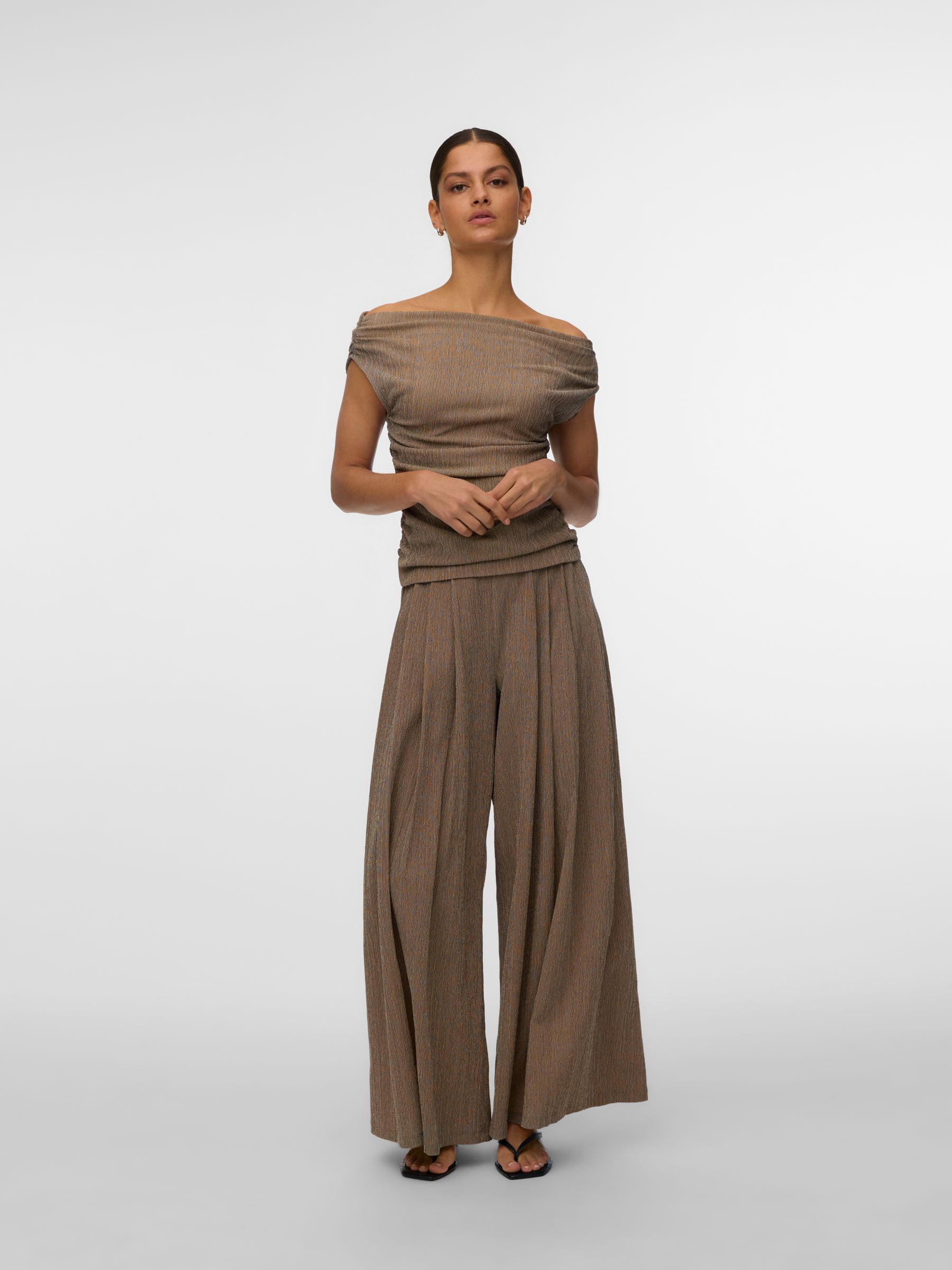 Pantalon À Jambe Large, VERO MODA