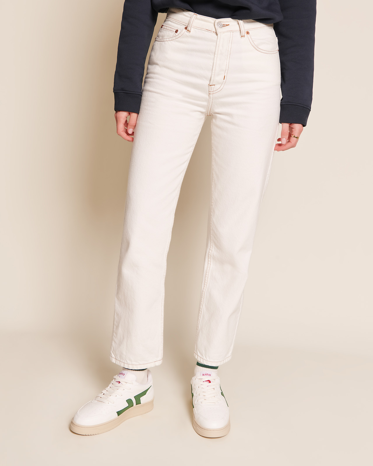 Jean droit taille haute, DENIM QUI VOUS AIME, EMOI EMOI