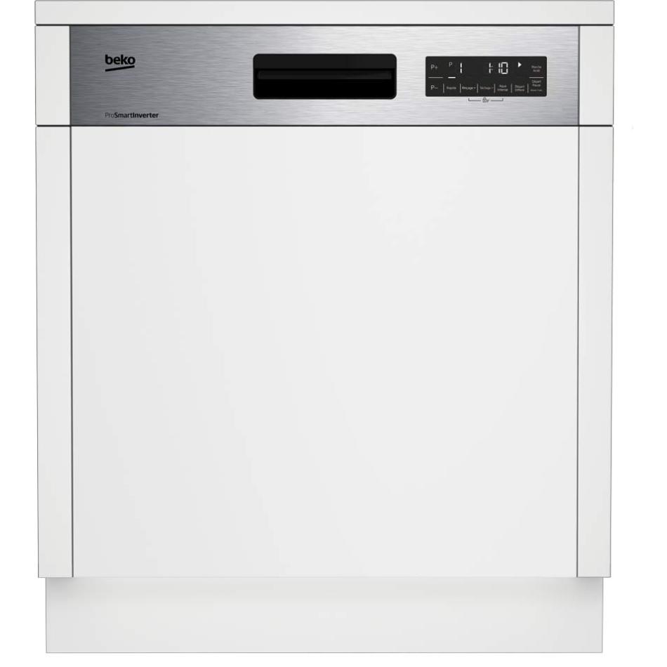 Lave vaisselle integrable 60 cm BDSN26430X sans facade, BEKO