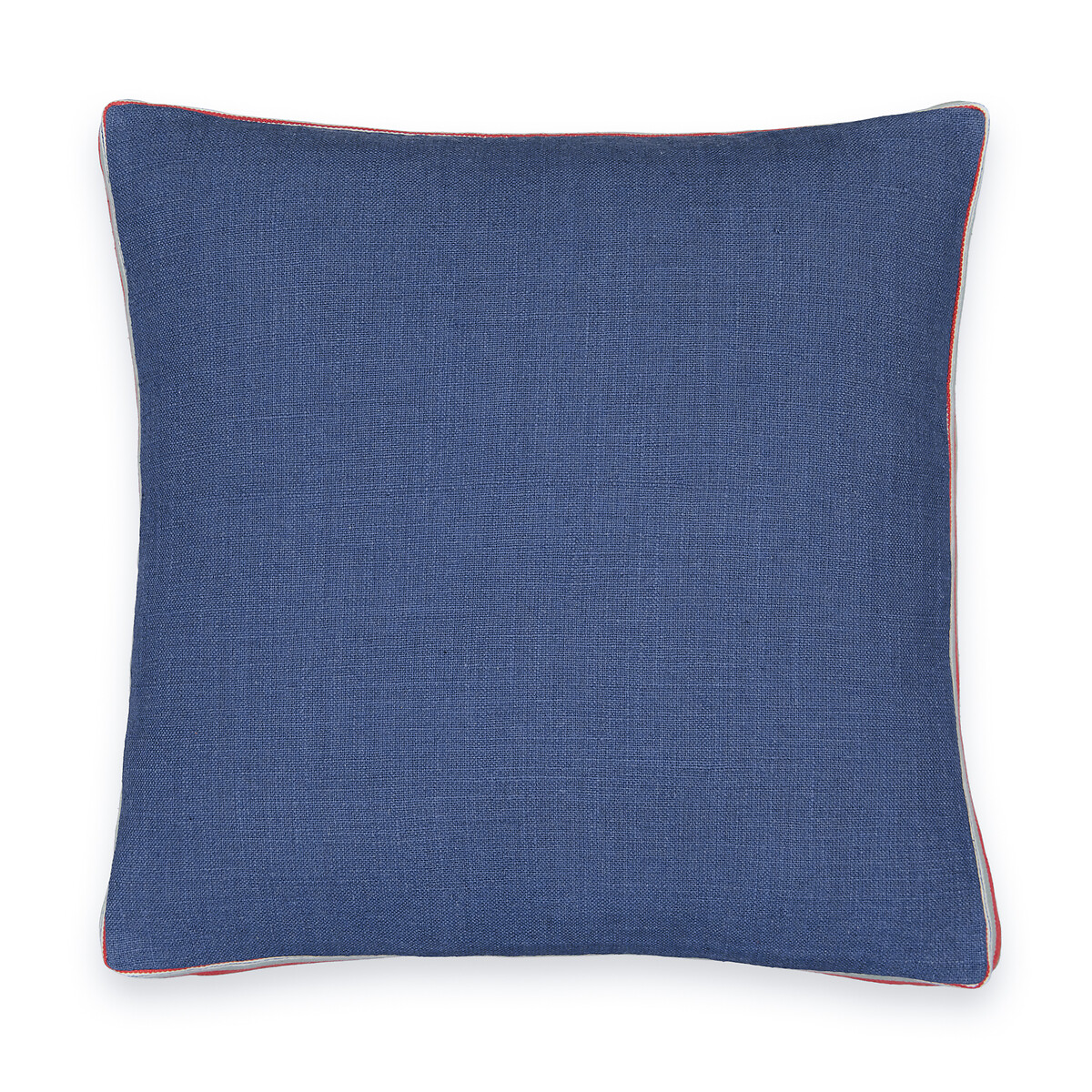 Finistere Square Two-Tone 100% Textured Cotton Cushion Cover
