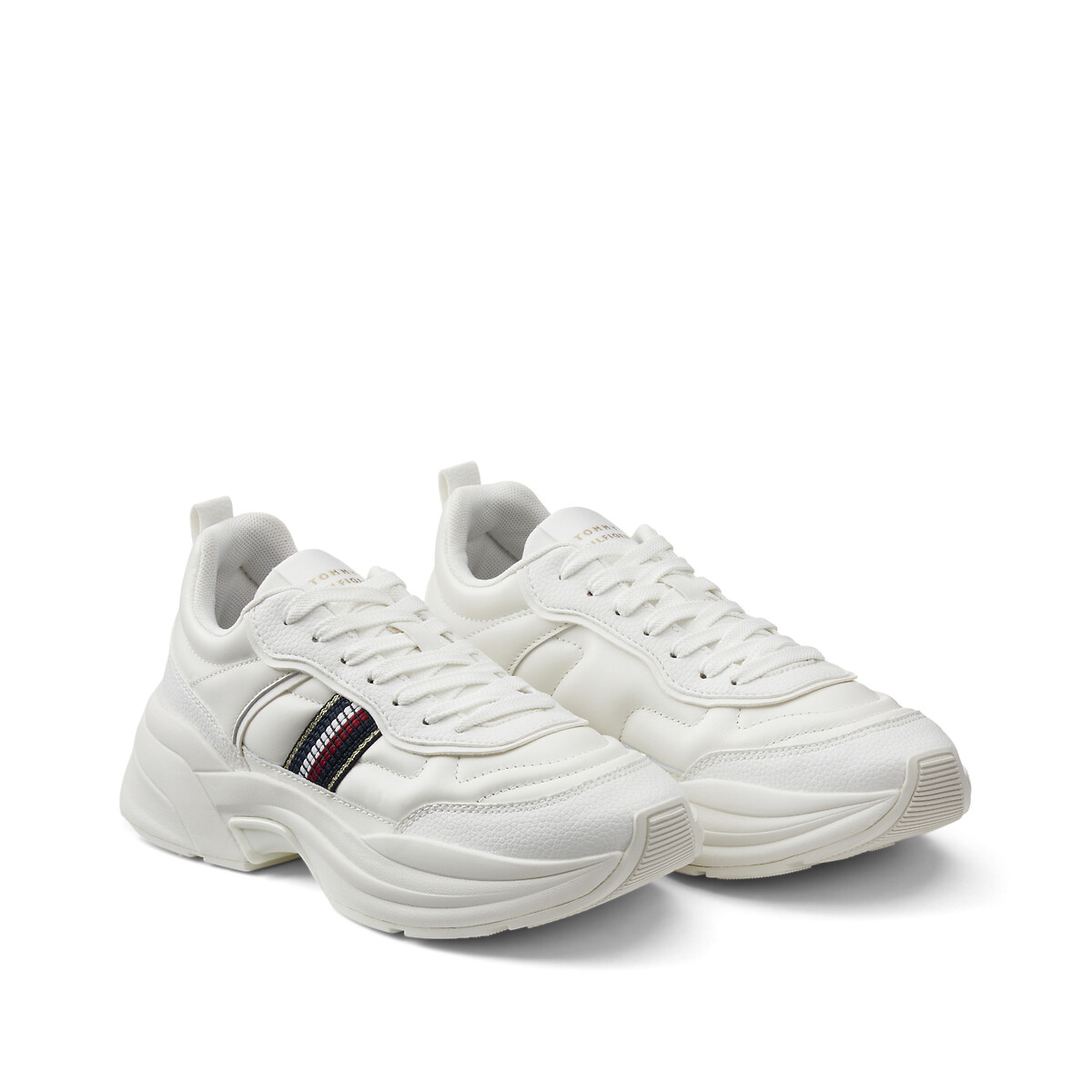 Tommy Hilfiger Zapatillas de piel runner chunky