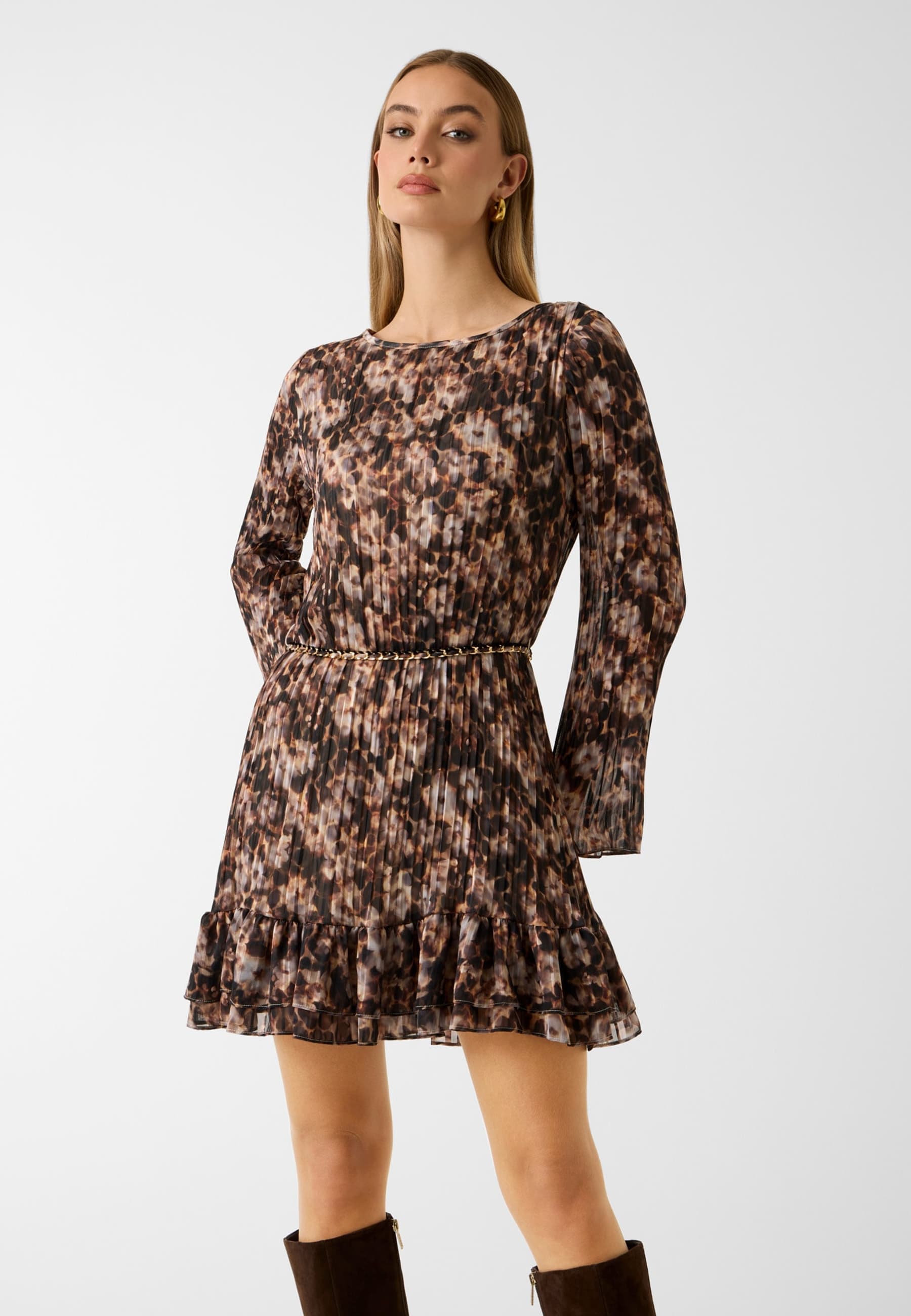 Robe Courte À Fleurs, GUESS
