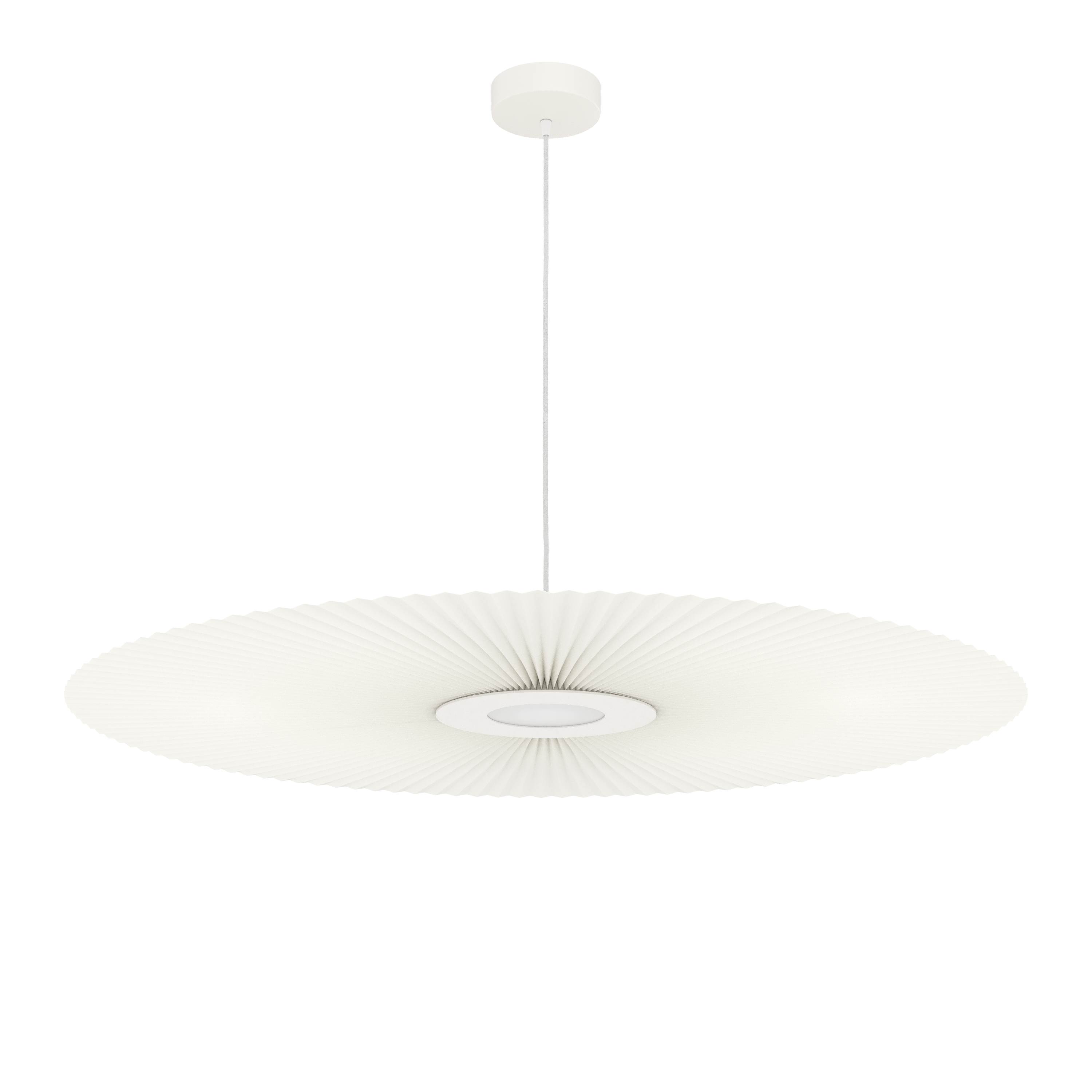 Suspension plafonnier plissée 120 cm, CARMEN, HARTO